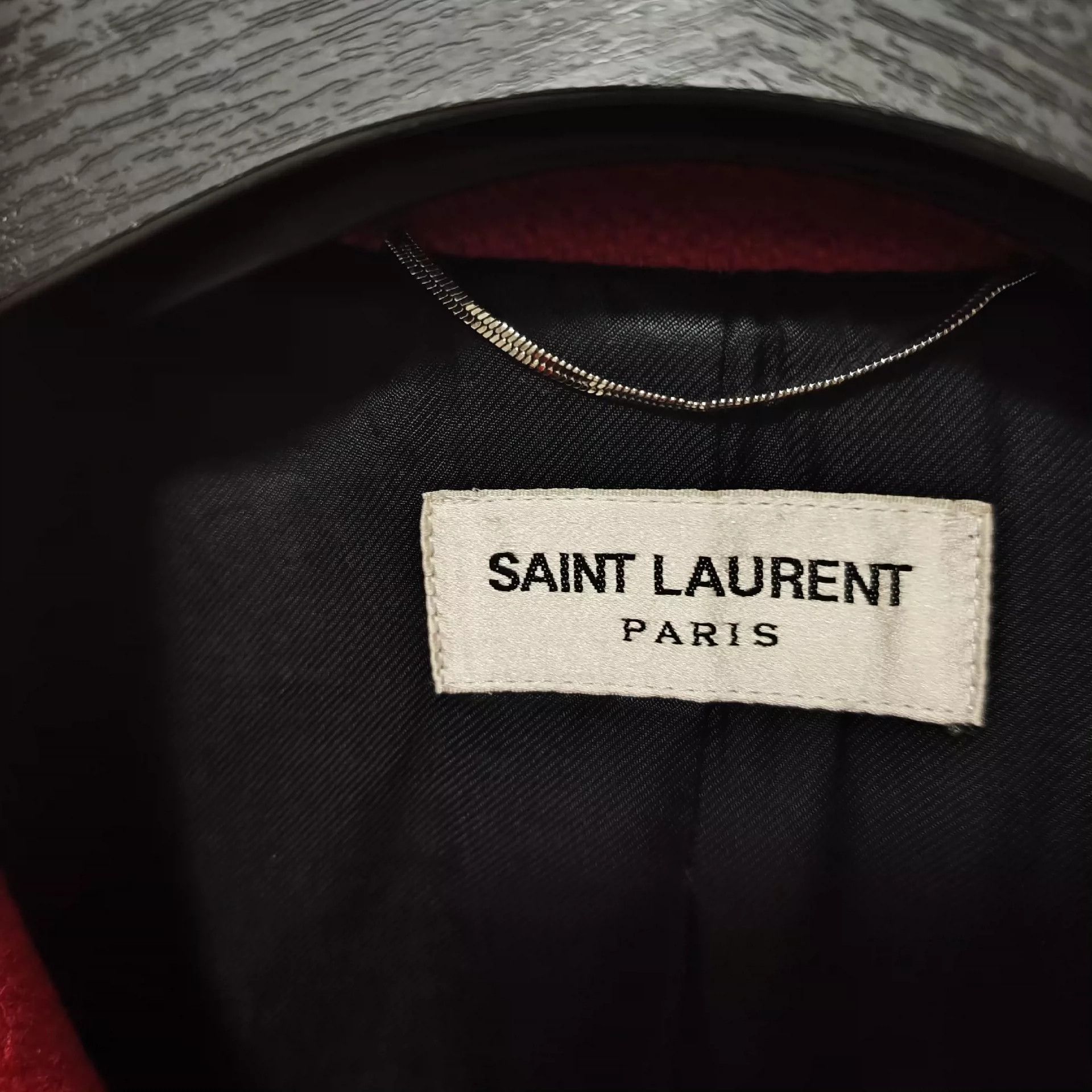 Saint Laurent Paris Saint Laurent Paris Red leopard print baseball jacket Size US S / EU 44-46 / 1 - 3 Thumbnail
