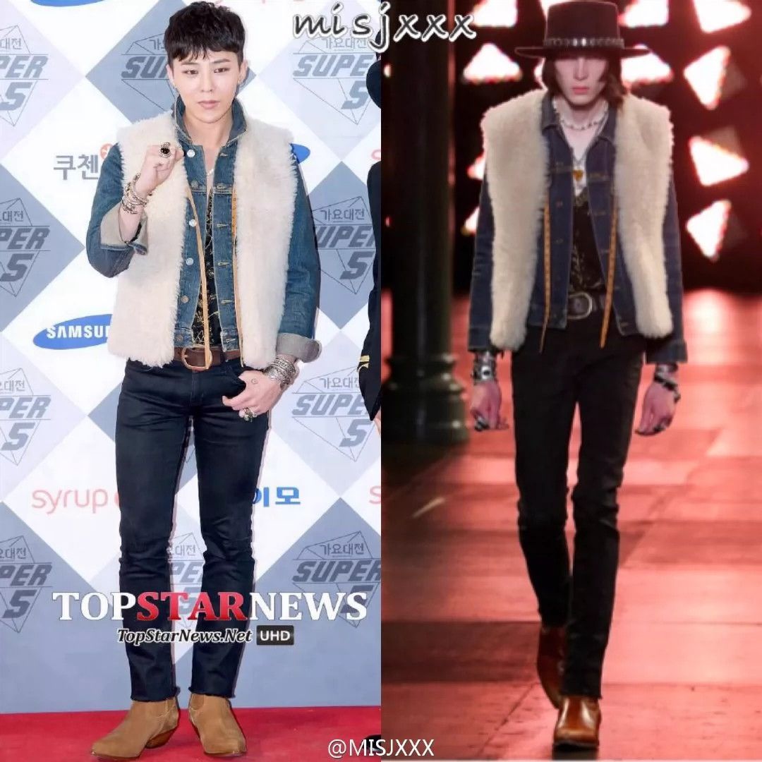 Saint Laurent Paris Saint Laurent Paris Wash and make old denim jacket Size US XS / EU 42 / 0 - 6 Thumbnail