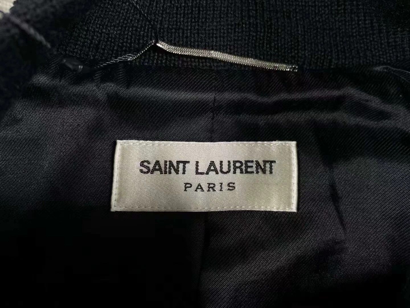 Saint Laurent Paris Saint Laurent Paris Classic baseball jacket Size US S / EU 44-46 / 1 - 3 Thumbnail