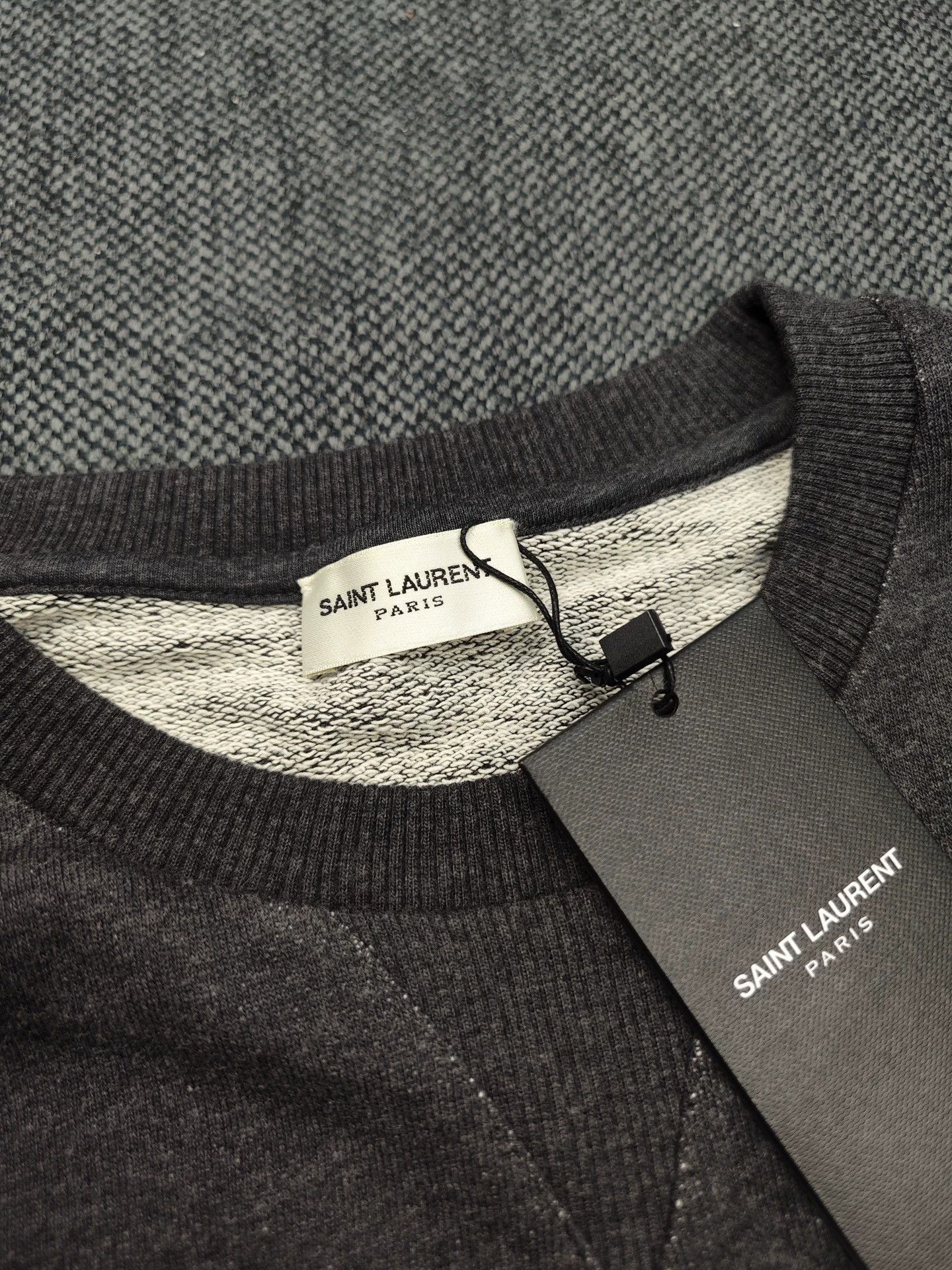 Saint Laurent Paris Saint Laurent Paris Logo printed hoodie Size US XL / EU 56 / 4 - 4 Thumbnail