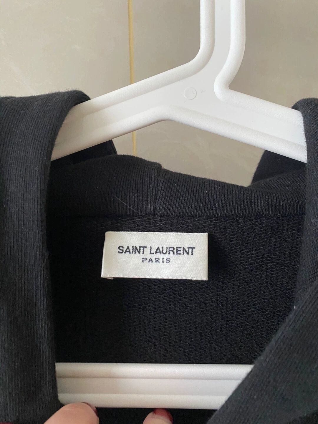 Saint Laurent Paris Saint Laurent Paris Classic solid color hoodie Size US XS / EU 42 / 0 - 3 Thumbnail