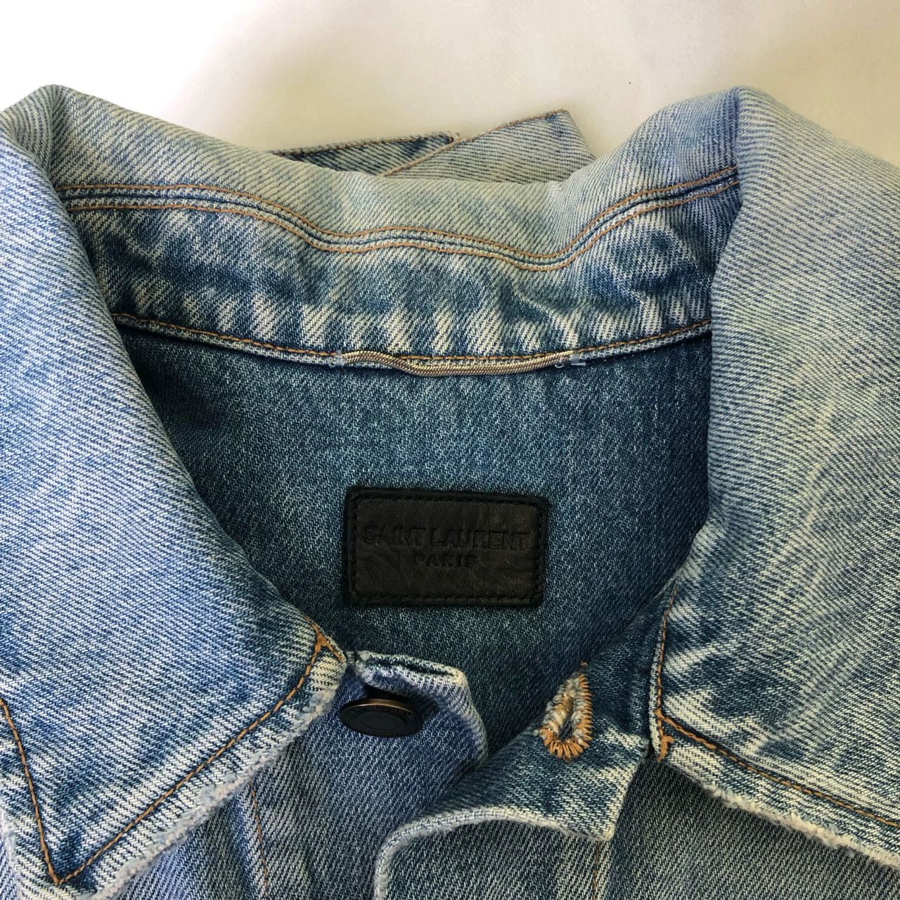 Saint Laurent Paris Saint Laurent Paris Classic blue denim jacket Size US S / EU 44-46 / 1 - 5 Thumbnail