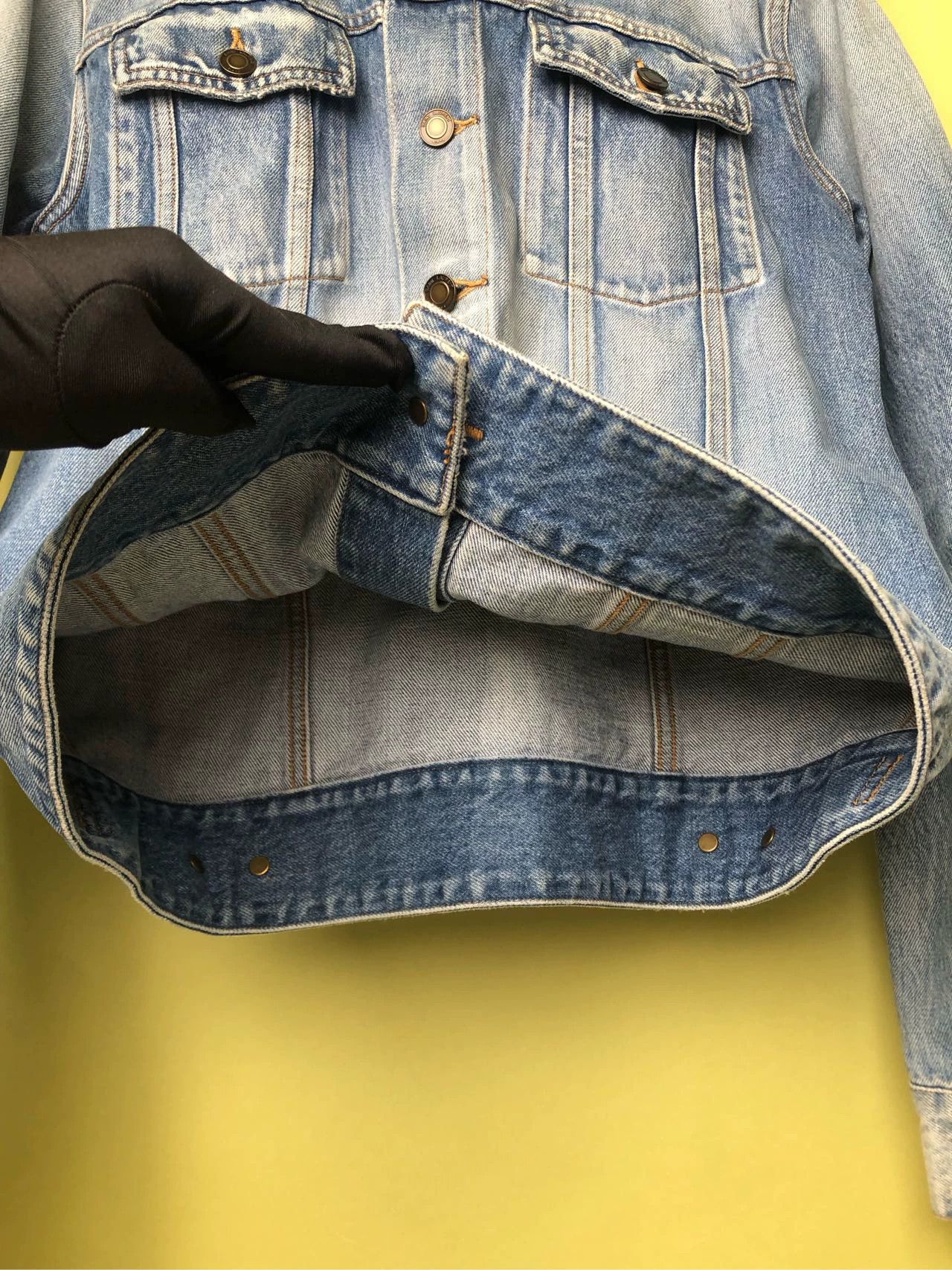 Saint Laurent Paris Saint Laurent Paris Classic blue denim jacket Size US S / EU 44-46 / 1 - 4 Thumbnail