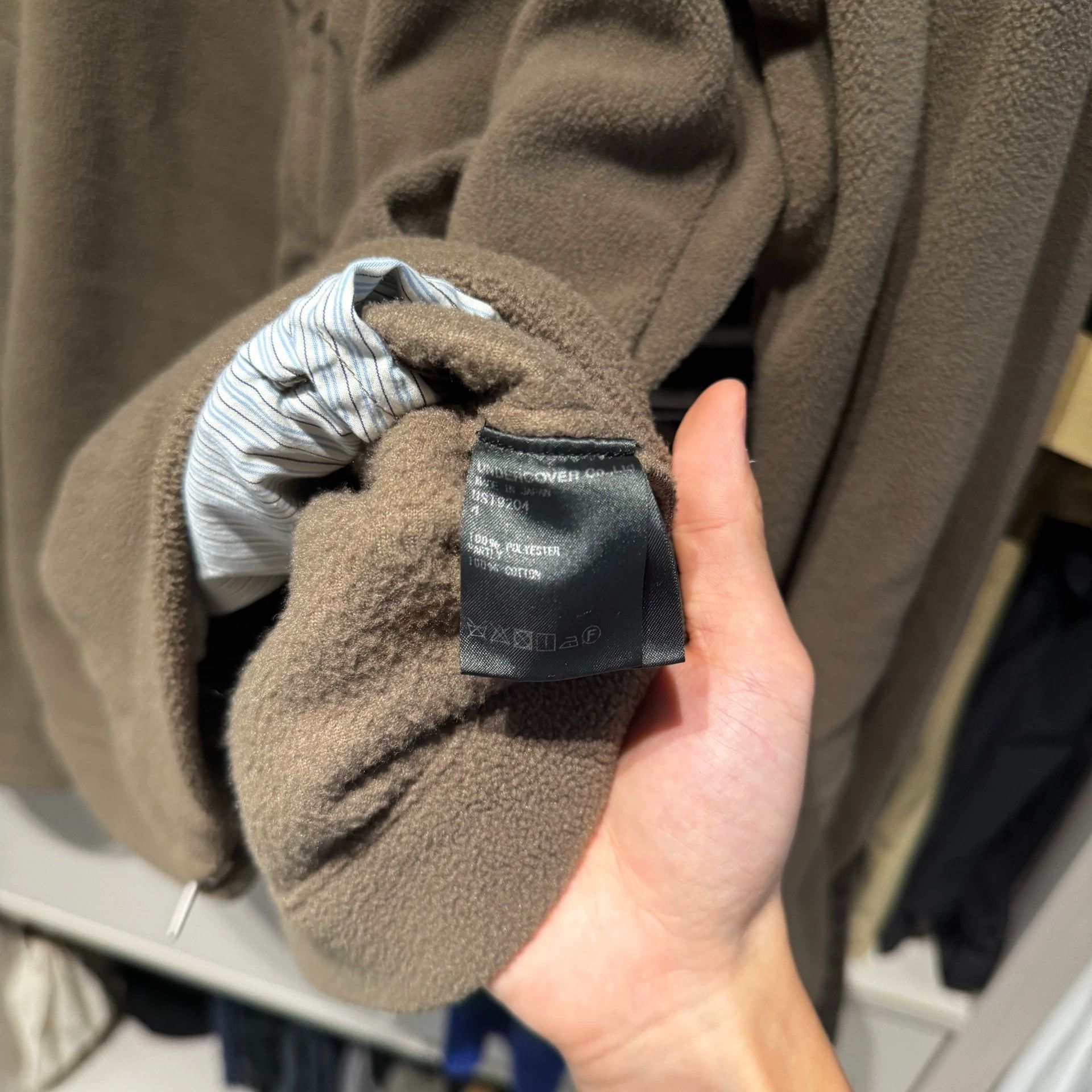 Undercover Undercover the shepherd. Fleece jacket Size US XL / EU 56 / 4 - 5 Thumbnail