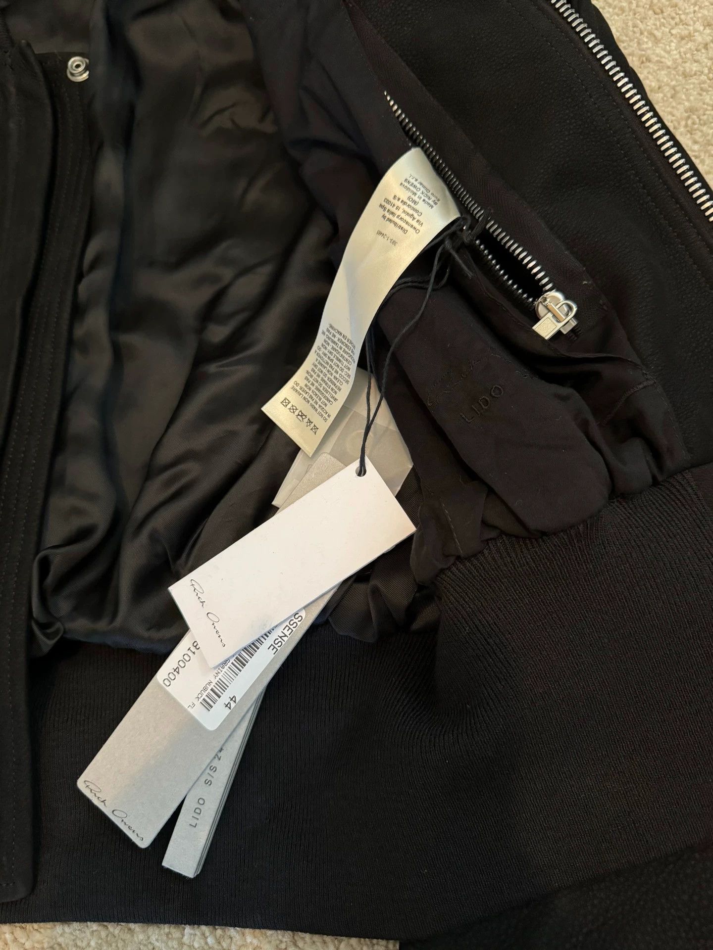 Rick Owens Rick Owens Bomber Jacket Size US M / EU 48-50 / 2 - 2 Thumbnail
