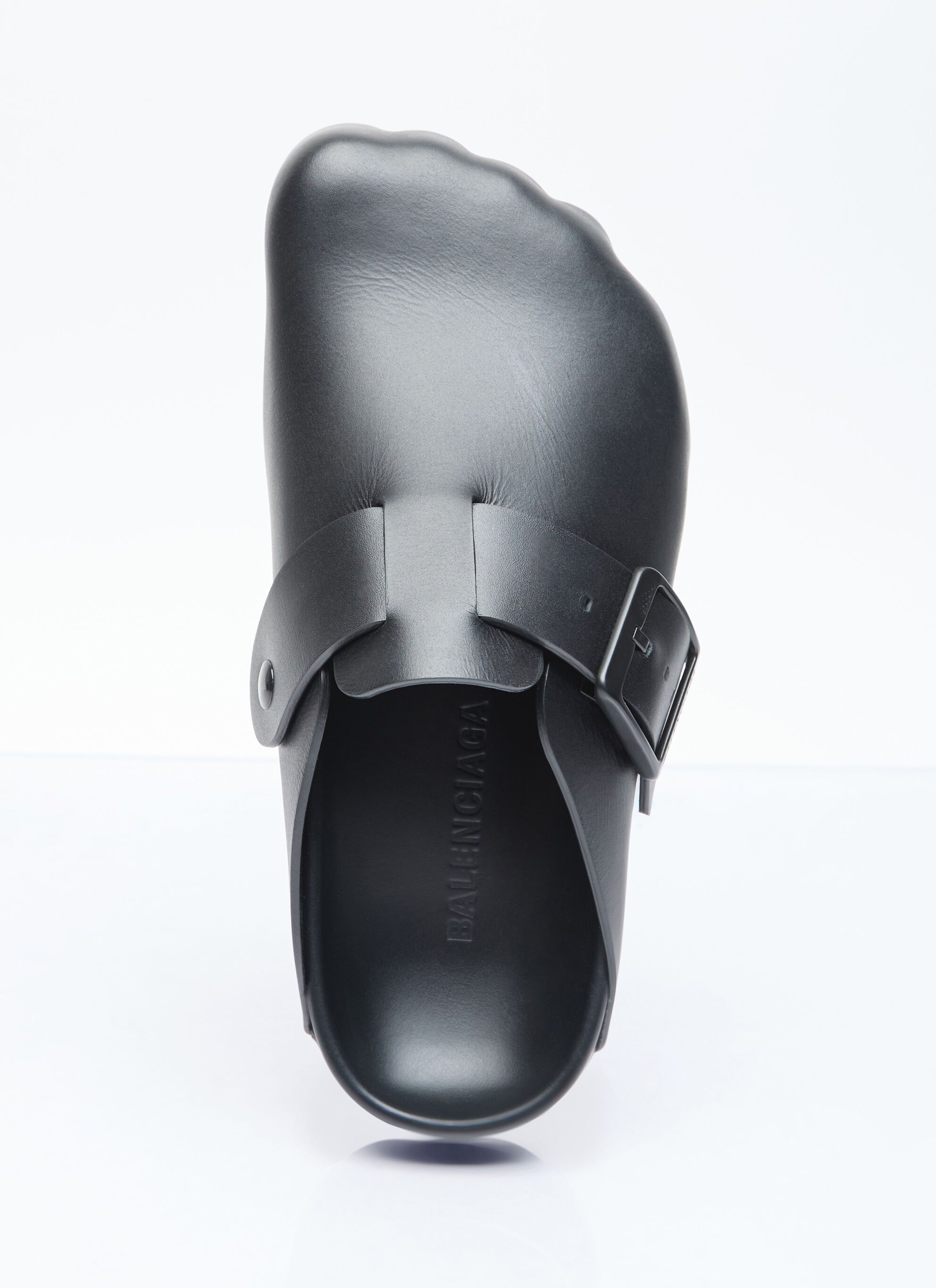 Balenciaga Leather Sunday Mules Size US 7 / IT 37 - 4 Thumbnail