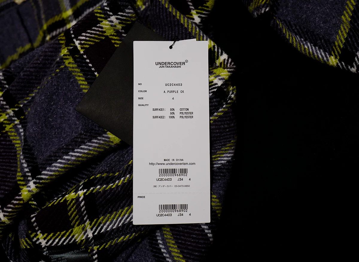 Undercover undercover 23aw Ghost hand hooded shirt Size US XL / EU 56 / 4 - 8 Thumbnail