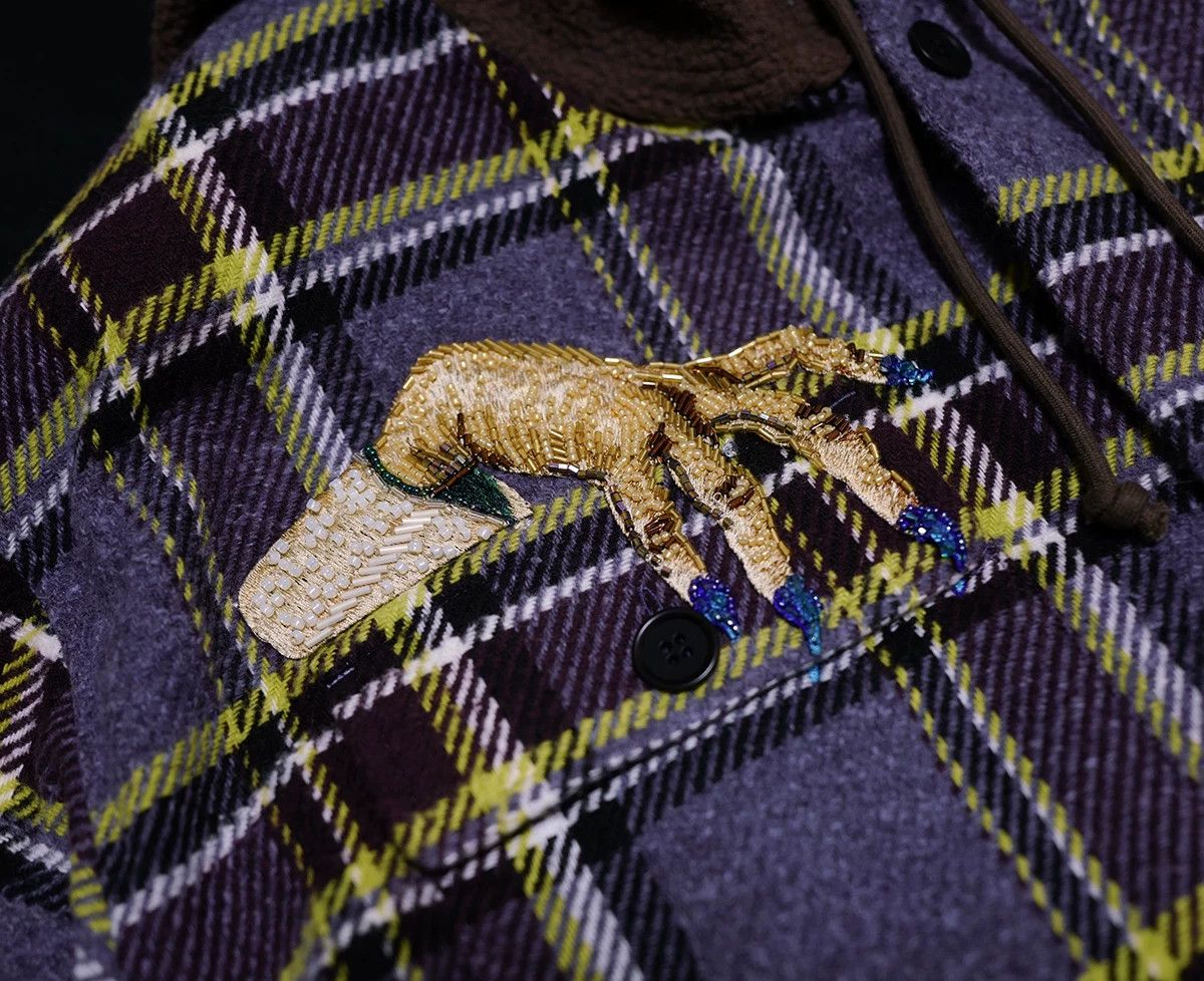 Undercover undercover 23aw Ghost hand hooded shirt Size US XL / EU 56 / 4 - 3 Thumbnail