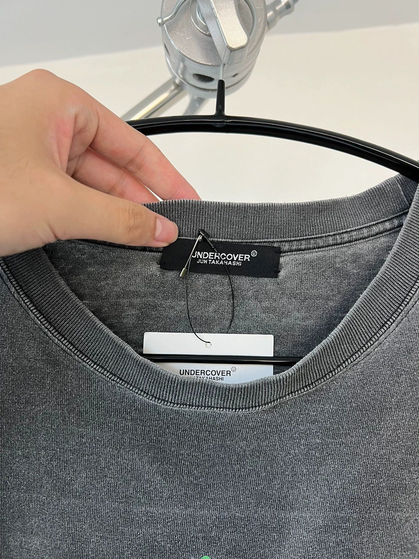 Undercover undercover 18ss Dwarf Washed Grey vinatge T-shirt Size US L / EU 52-54 / 3 - 4 Thumbnail
