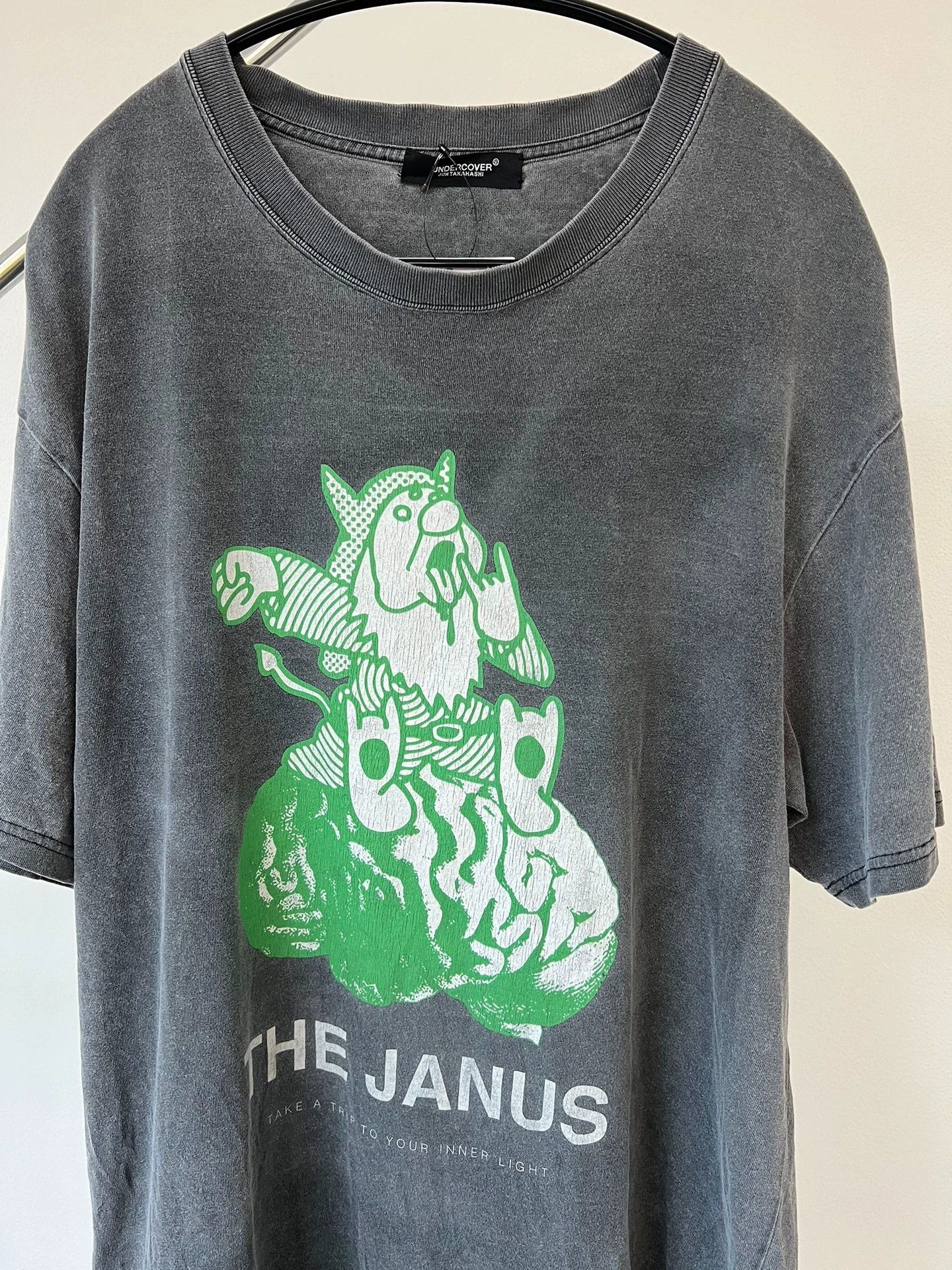 Undercover undercover 18ss Dwarf Washed Grey vinatge T-shirt Size US L / EU 52-54 / 3 - 3 Thumbnail