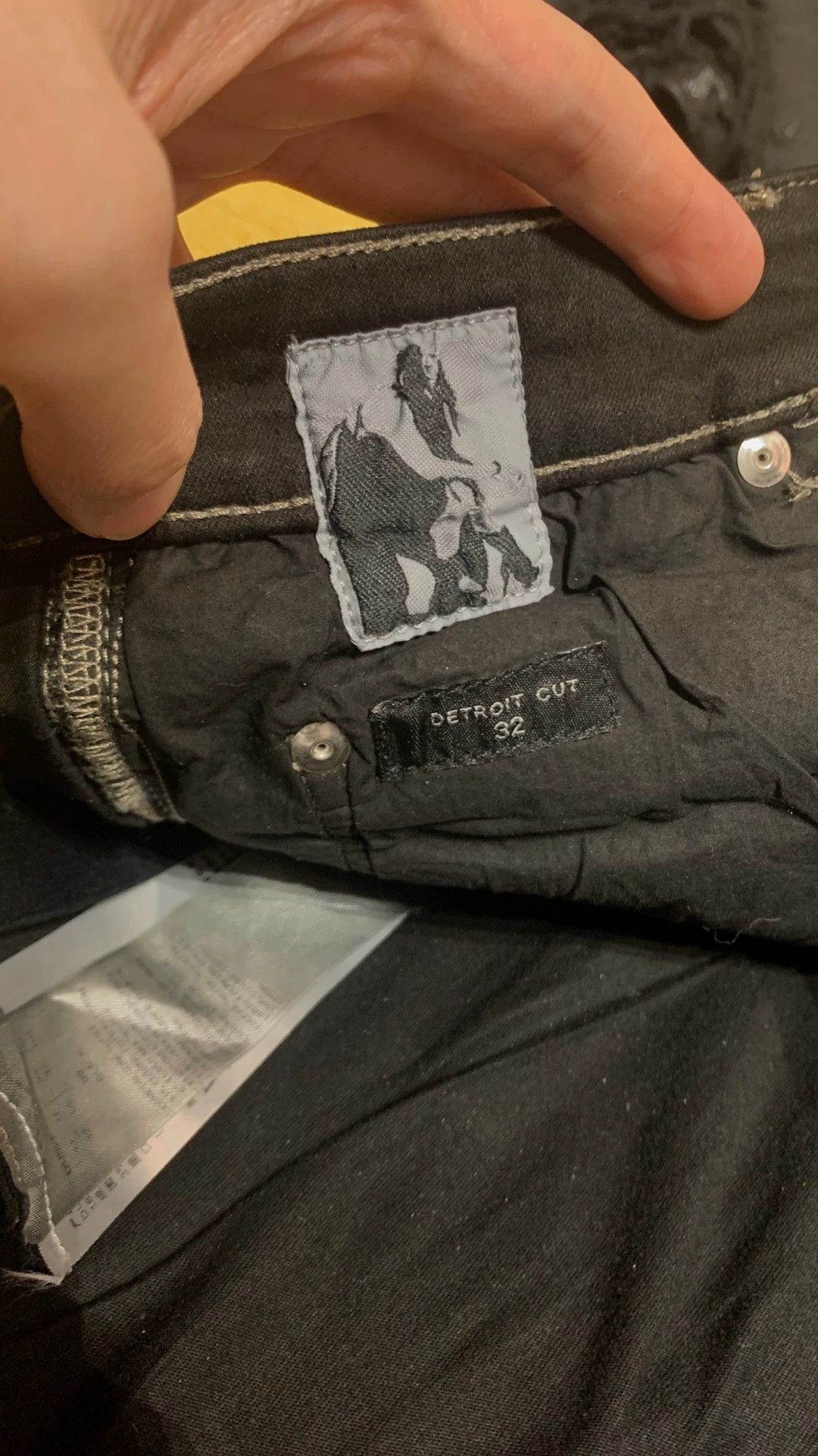Rick Owens Rick Owens Imitation old damaged wax elastic jeans Size US 32 / EU 48 - 4 Thumbnail