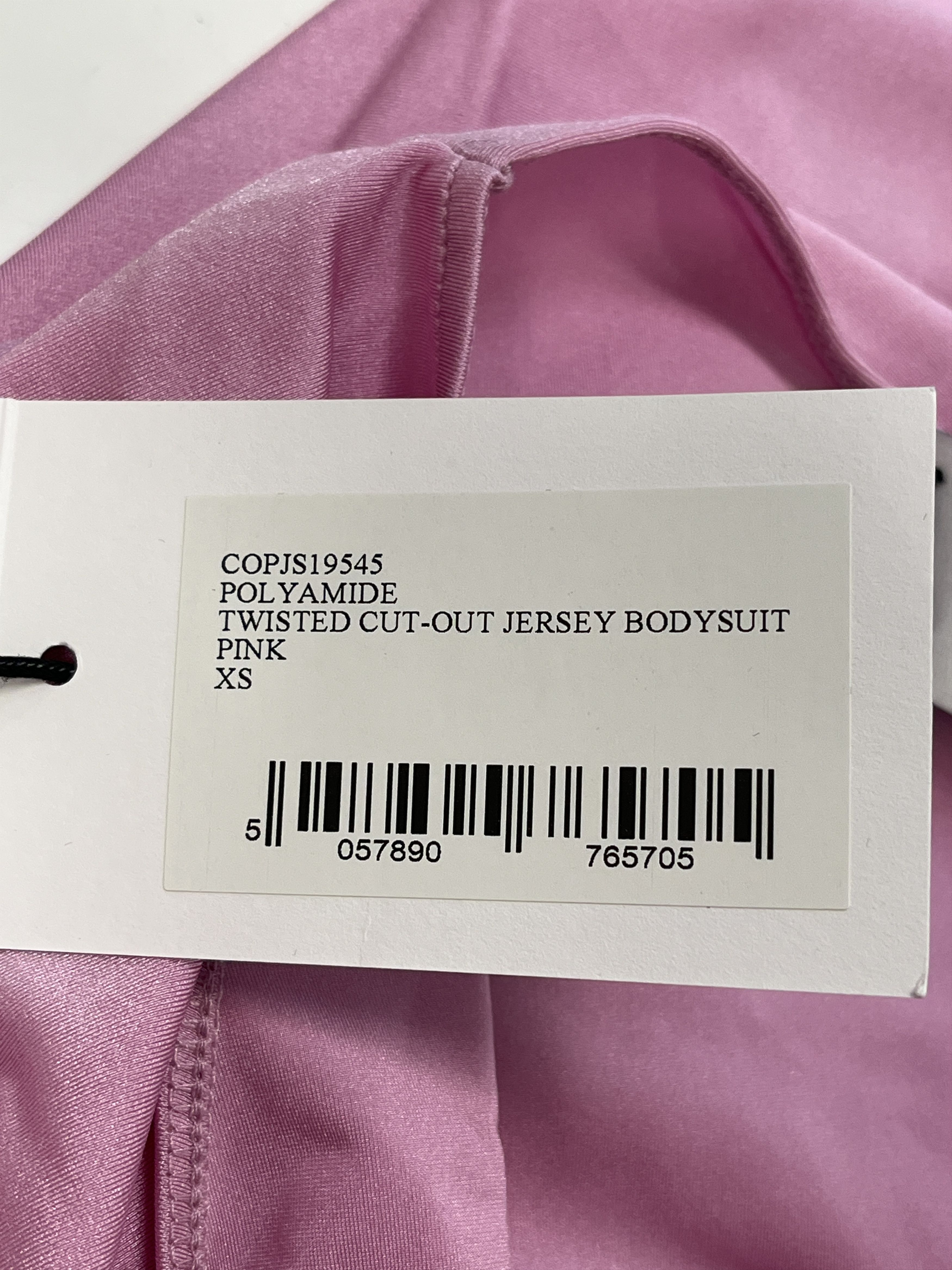 Coperni Twisted Cut Out Jersey Bodysuit Size XS / US 0-2 / IT 36-38 - 6 Thumbnail