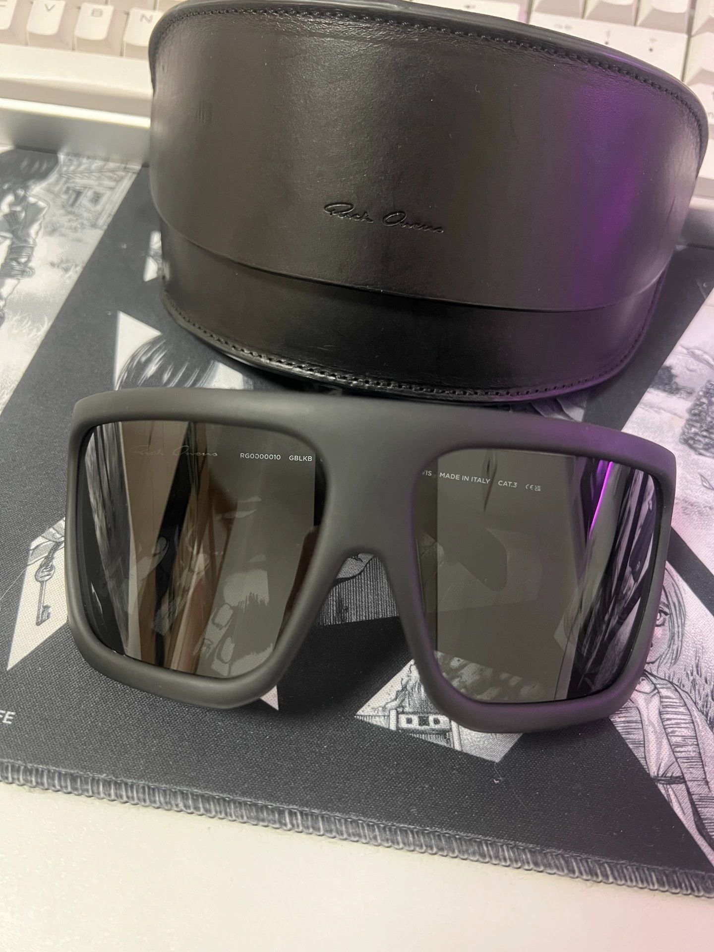 Rick Owens Rick Owens sunglasses Size ONE SIZE - 2 Thumbnail