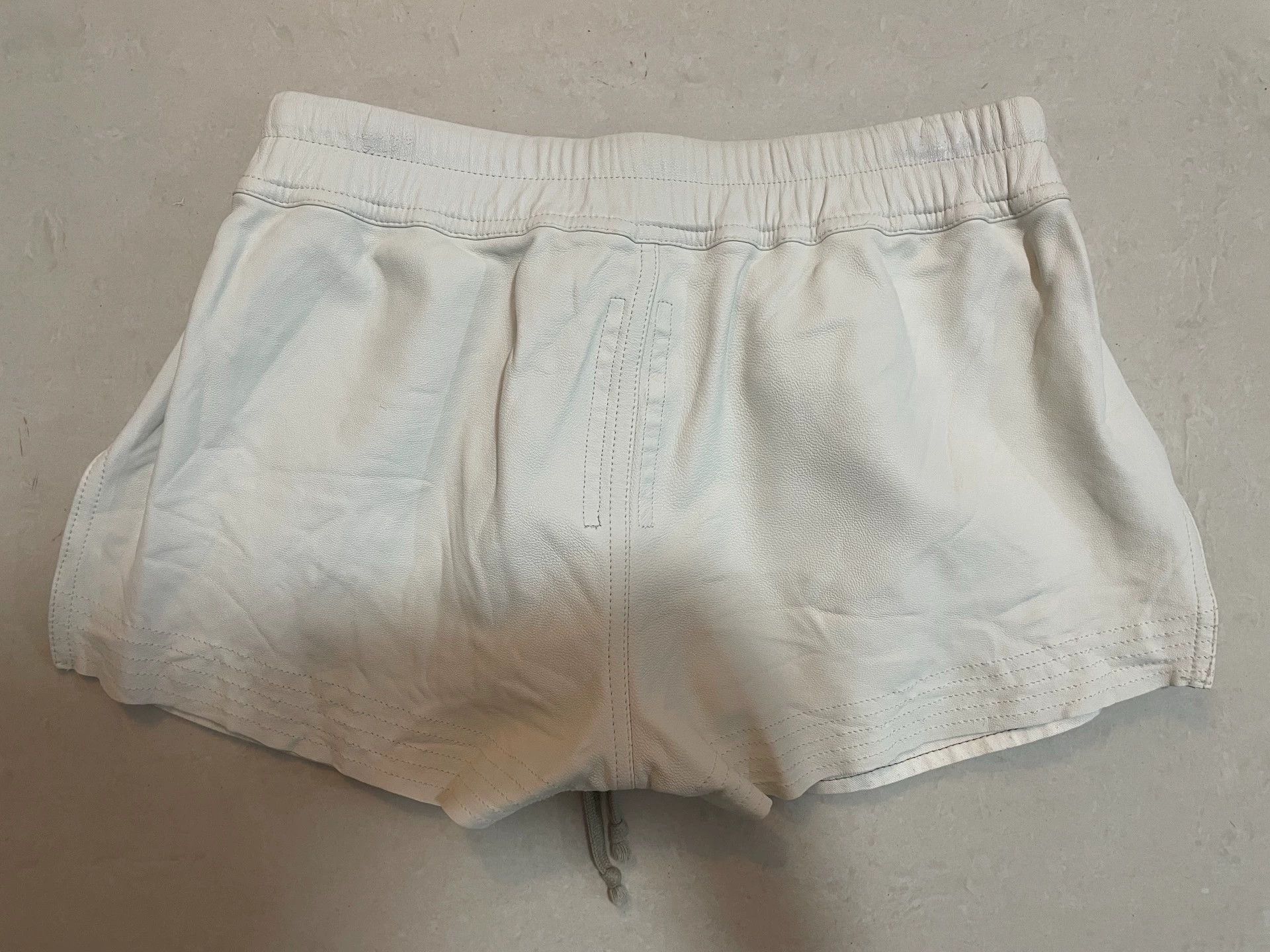 Rick Owens Rick Owens Ultra short leather pants Size US 32 / EU 48 - 2 Thumbnail