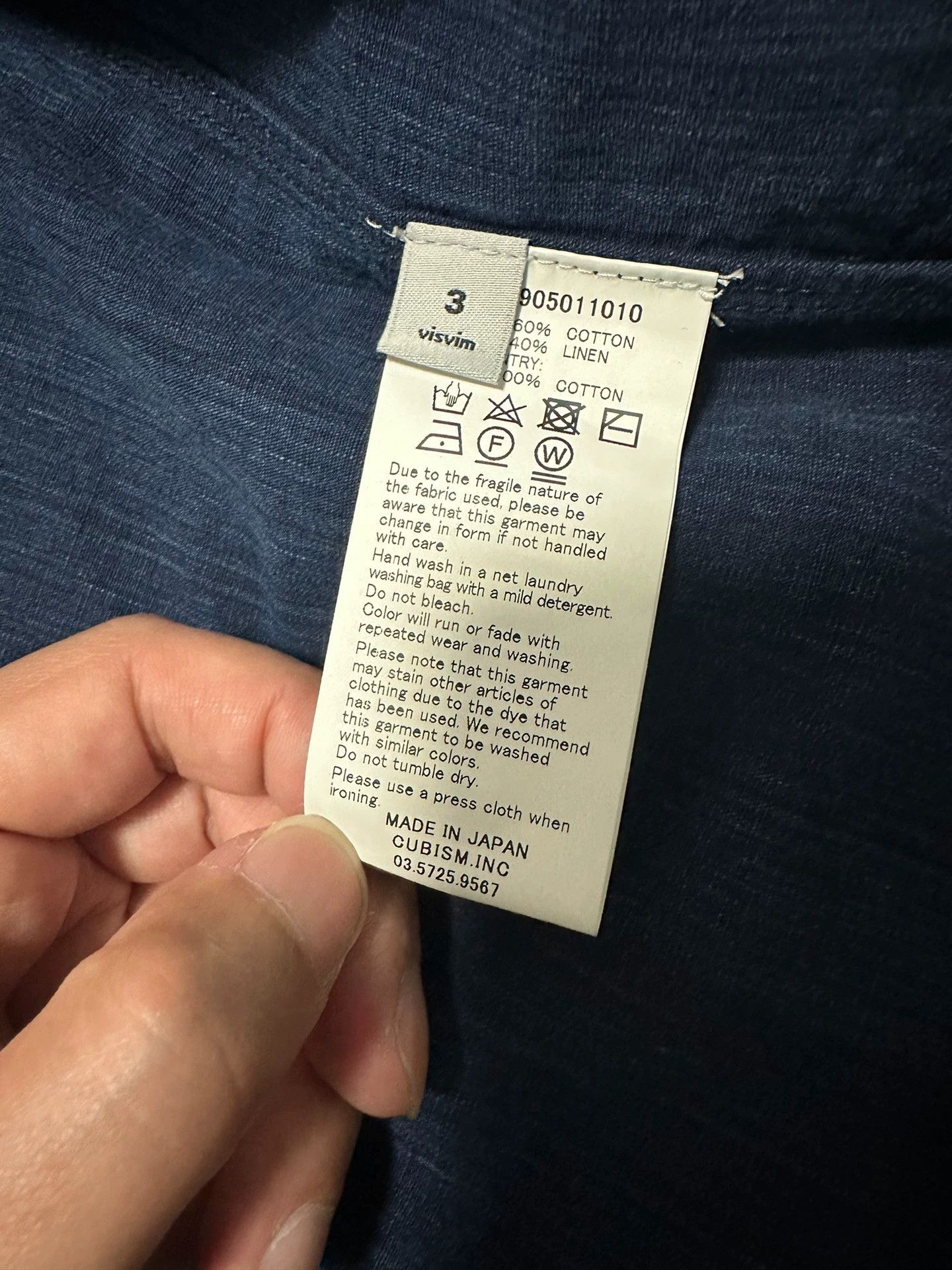 Visvim visvim vv ict linen blend shirt Size US L / EU 52-54 / 3 - 3 Thumbnail