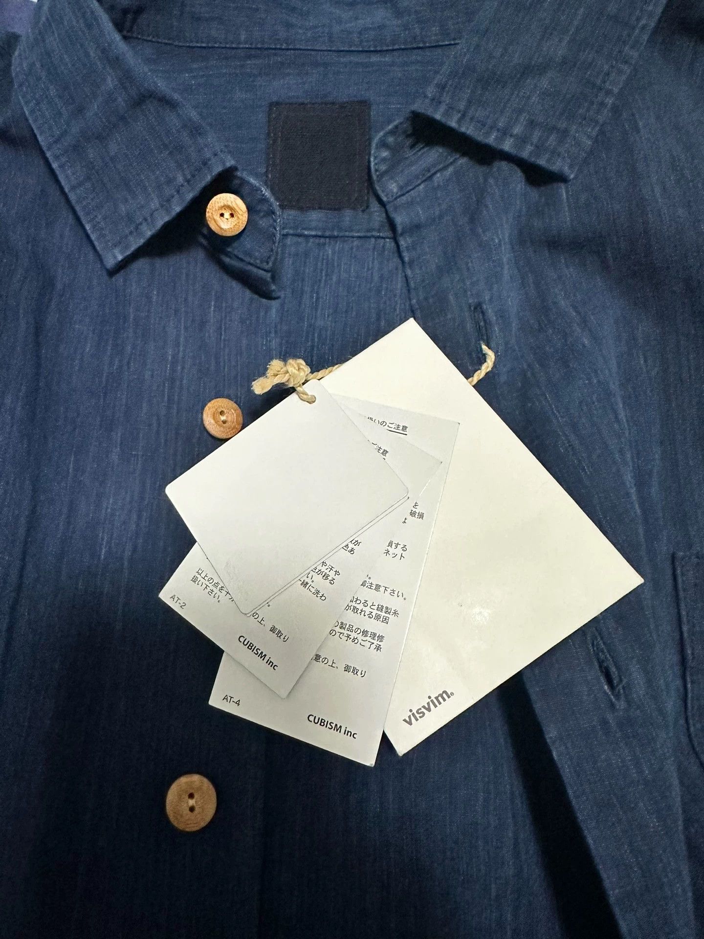 Visvim visvim vv ict linen blend shirt Size US L / EU 52-54 / 3 - 5 Thumbnail