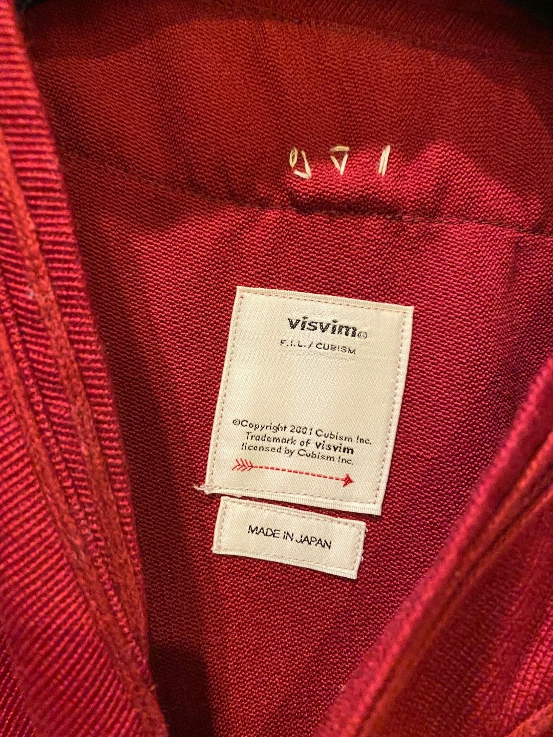 Visvim visviim red baggy short sleeve Size US M / EU 48-50 / 2 - 3 Thumbnail
