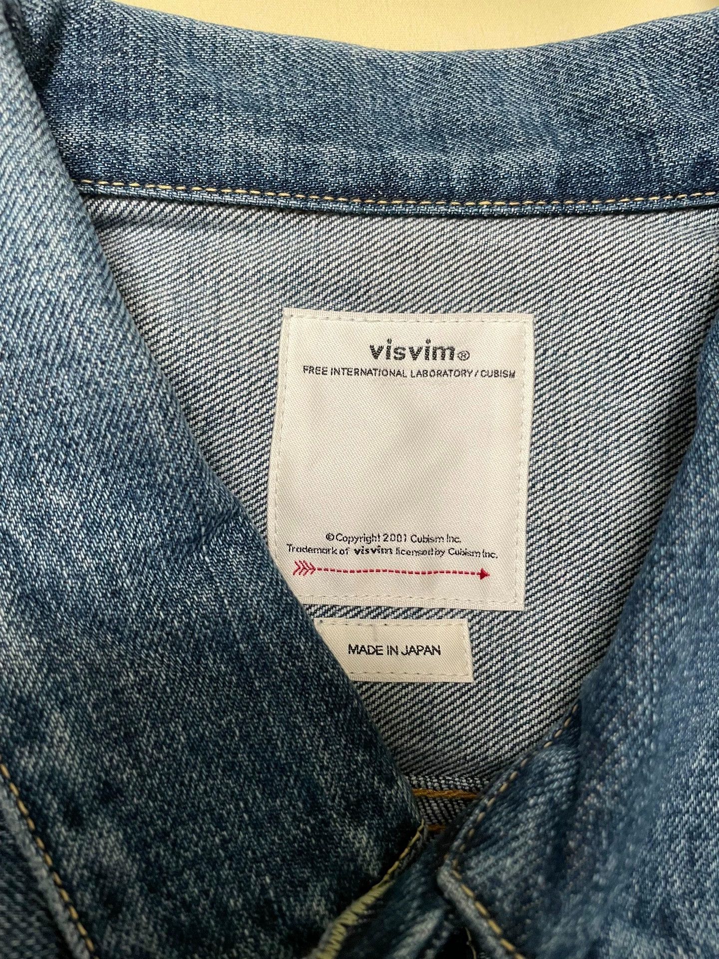 Visvim VISVIM SS 101 JKT DMGD-1001 20AW Size US L / EU 52-54 / 3 - 3 Thumbnail