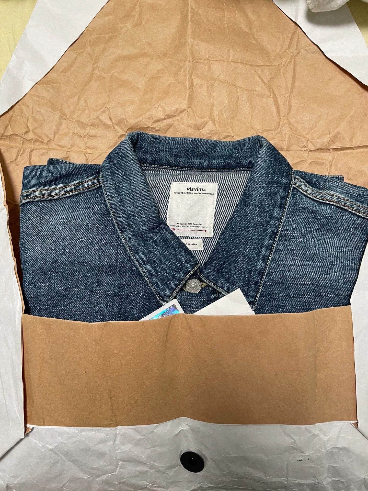 Visvim VISVIM SS 101 JKT DMGD-1001 20AW | Grailed