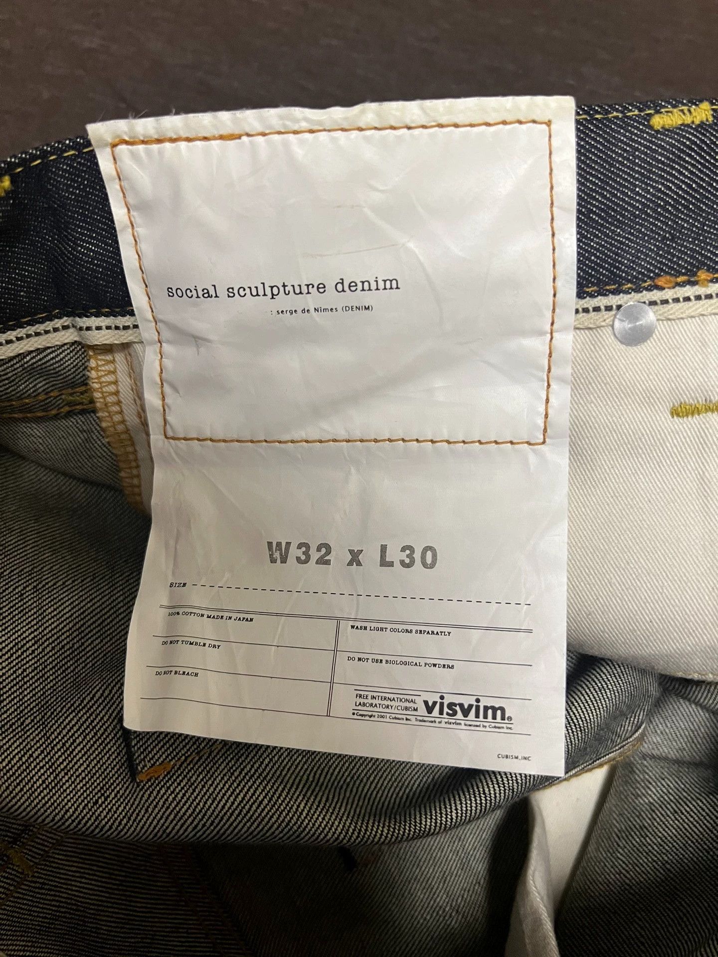 Visvim visvim 04nw Violent wash jeans Size US 32 / EU 48 - 3 Thumbnail