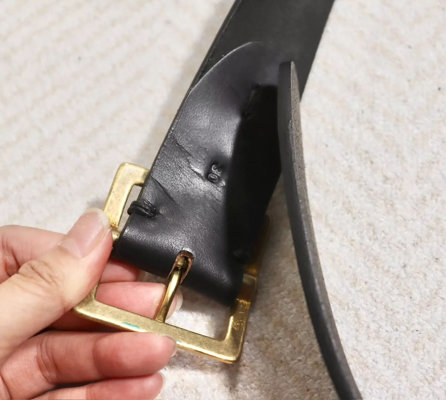Visvim Visvim 24ss Plain Belt 40mm Size ONE SIZE - 6 Thumbnail