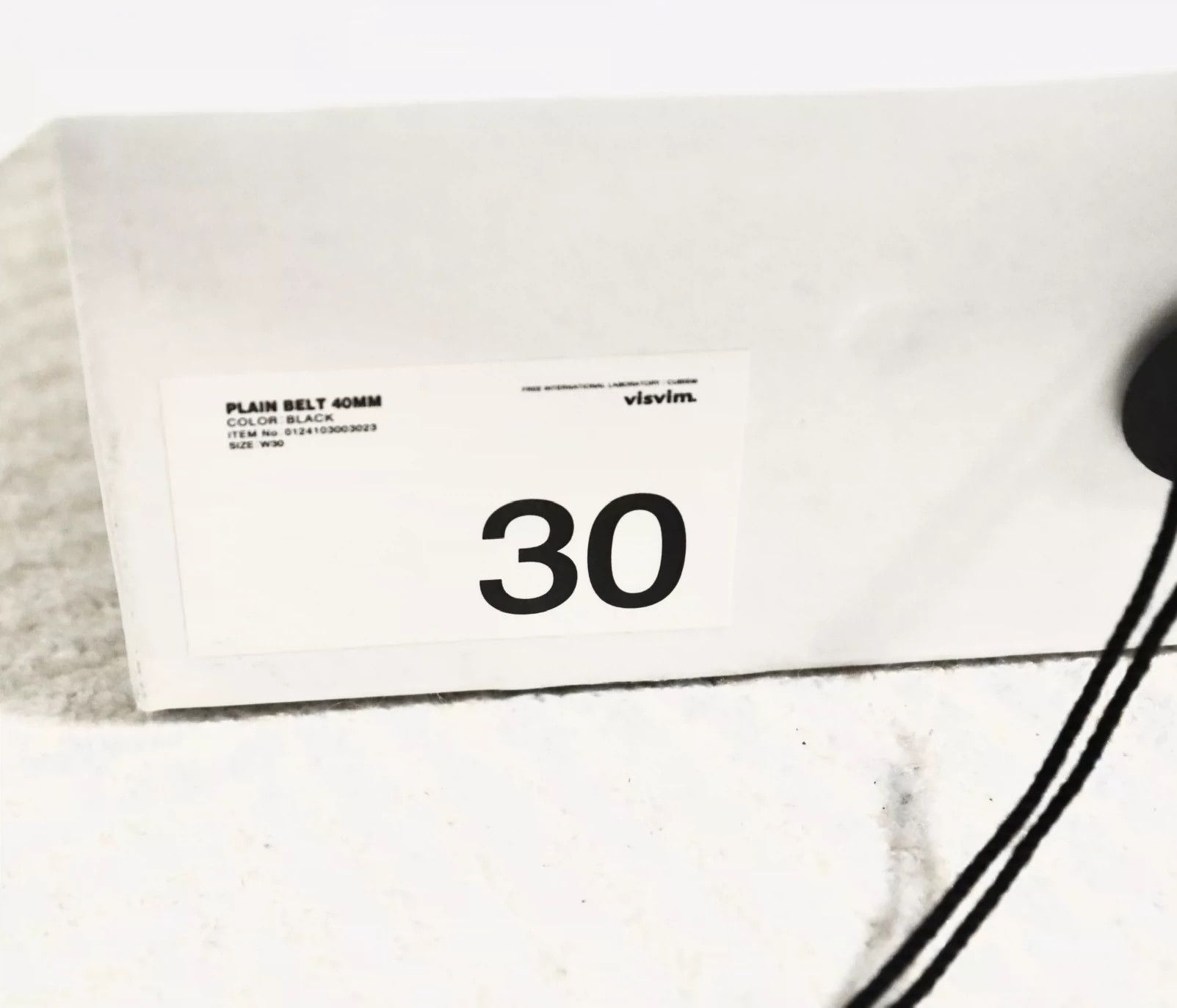 Visvim Visvim 24ss Plain Belt 40mm Size ONE SIZE - 9 Thumbnail