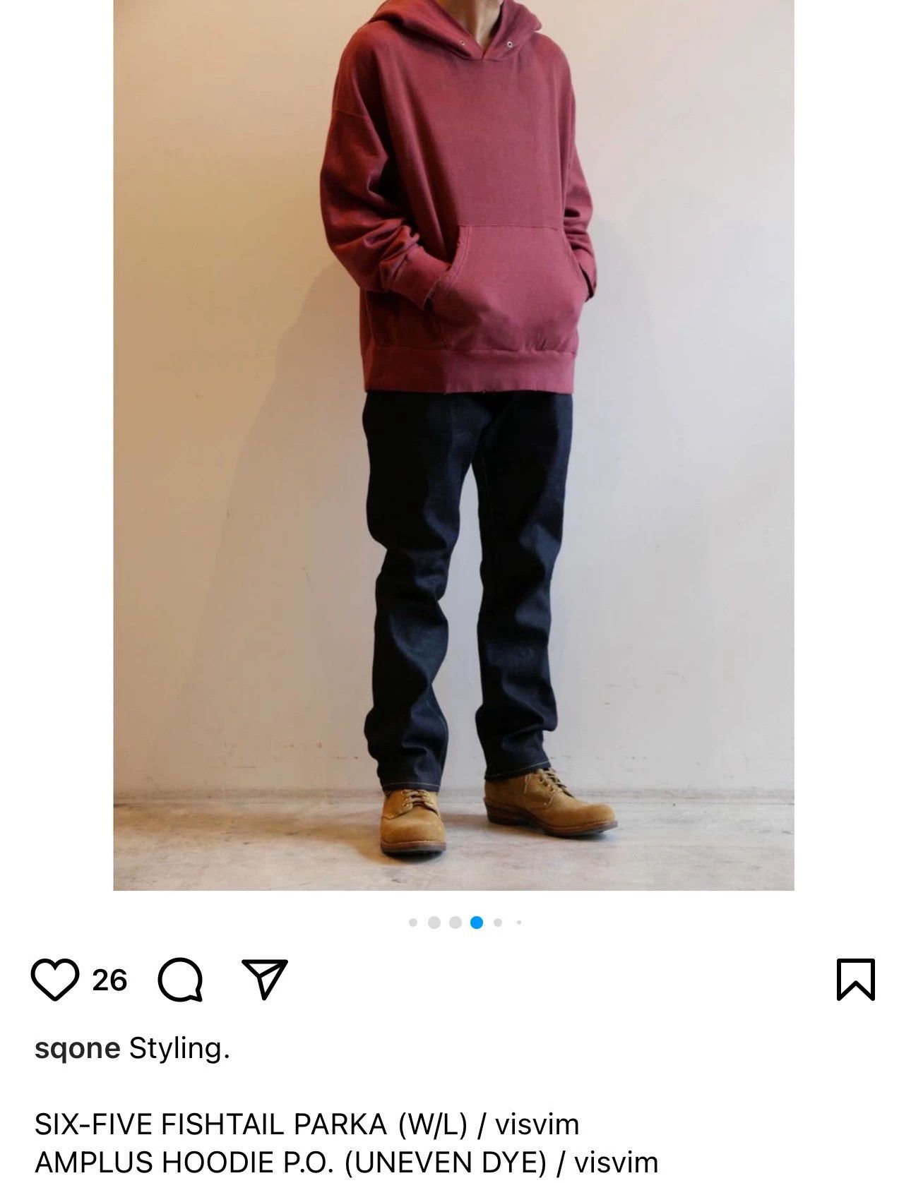 Visvim Visvim Amplus Hoodie P.O.���Uneven Dye��� Size US M / EU 48-50 / 2 - 3 Thumbnail