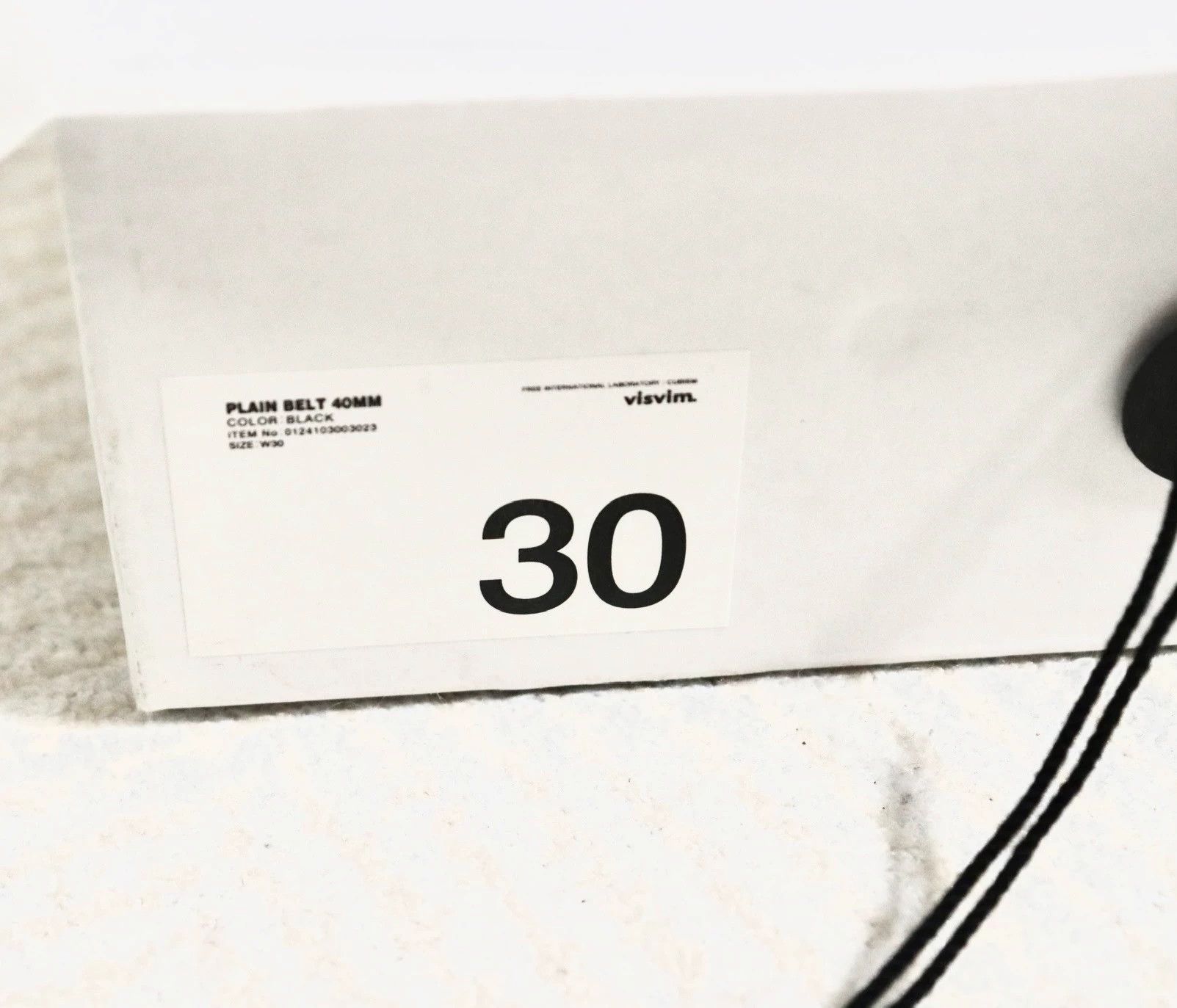 Visvim Visvim 24ss Plain Belt 40mm Size ONE SIZE - 8 Thumbnail