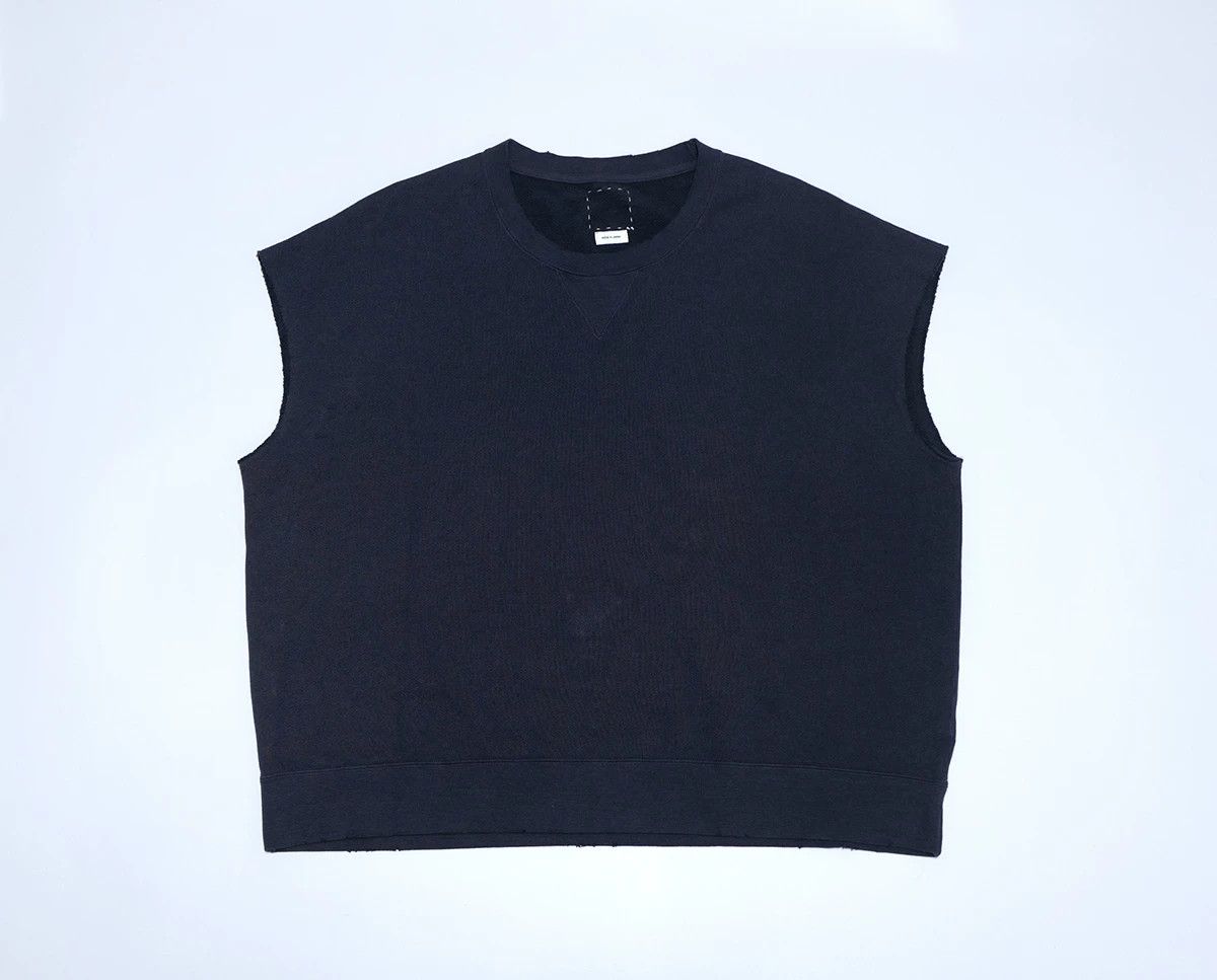 visvim mondo sweat 23ss tie-dye vest