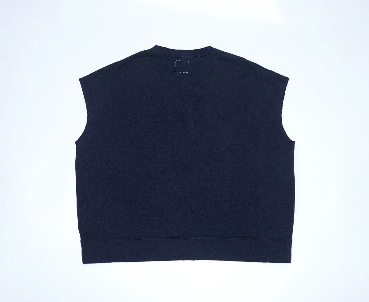 visvim mondo sweat 23ss tie-dye vest