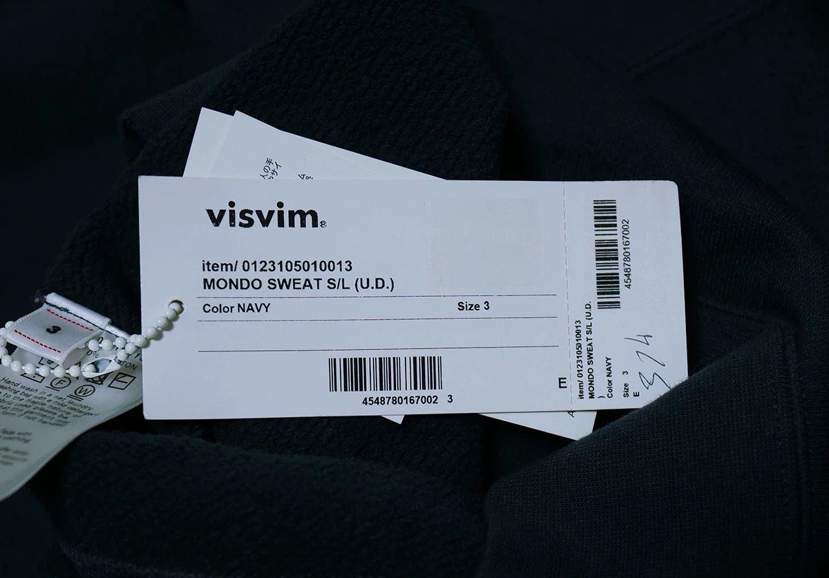 visvim mondo sweat 23ss tie-dye vest