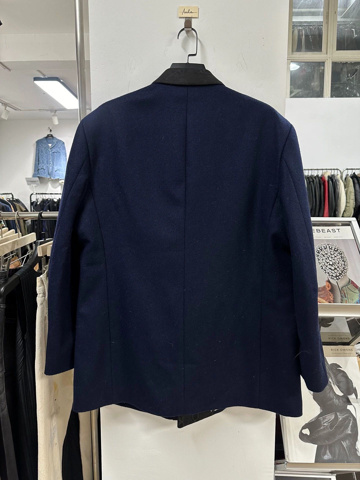 Raf Simons Raf Simons Woolen coat with wide shoulders Size US XL / EU 56 / 4 - 4 Thumbnail