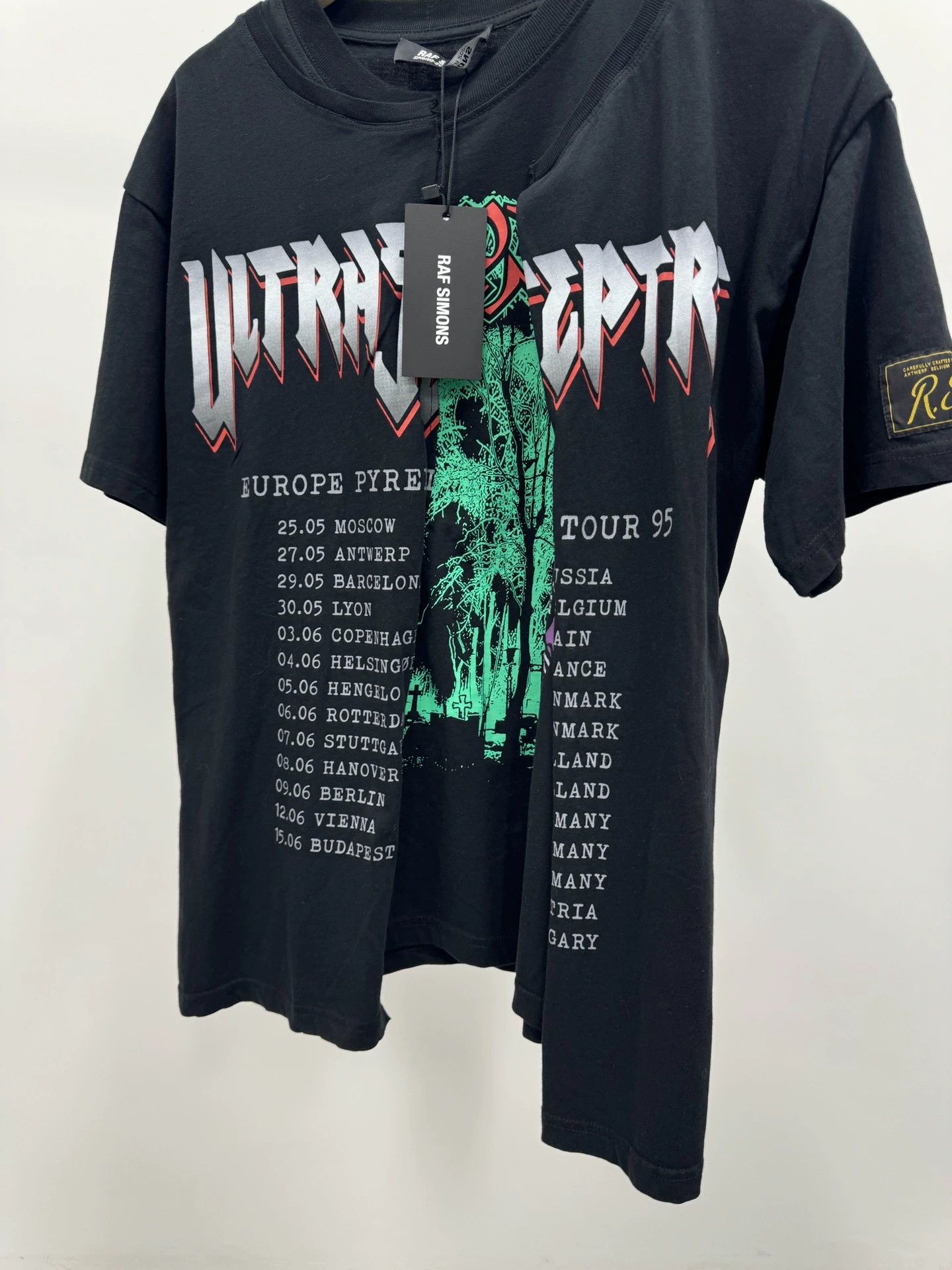 Raf Simons Raf Simons Death deconstructs short sleeves Size US S / EU 44-46 / 1 - 2 Thumbnail