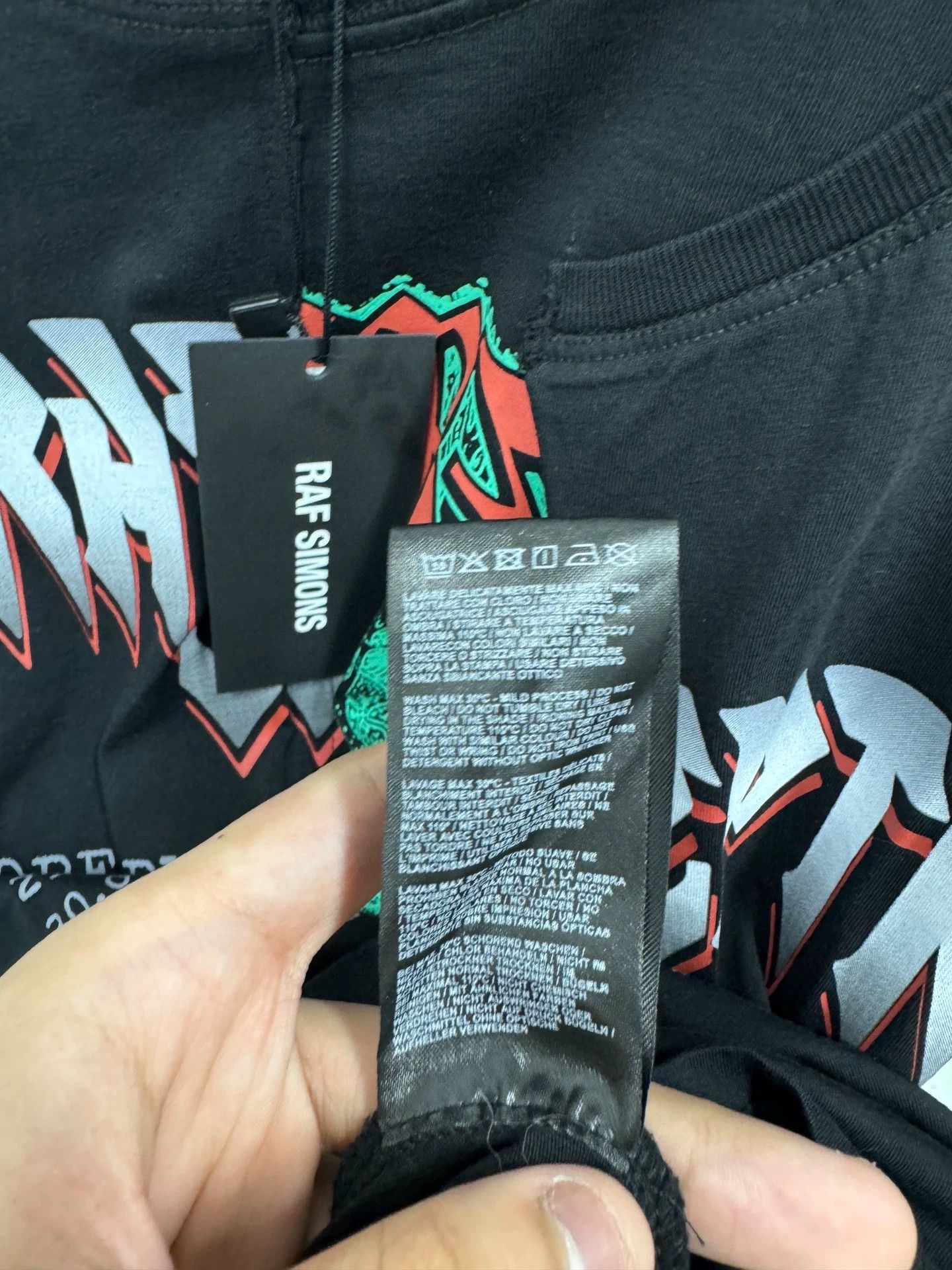 Raf Simons Raf Simons Death deconstructs short sleeves Size US S / EU 44-46 / 1 - 8 Thumbnail