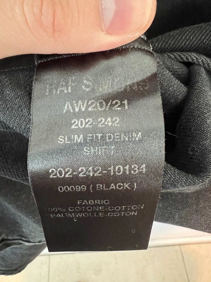Raf Simons Raf Simons Cowboys make old washed leather brand tannins printed shirts and jackets Size US XS / EU 42 / 0 - 8 Thumbnail
