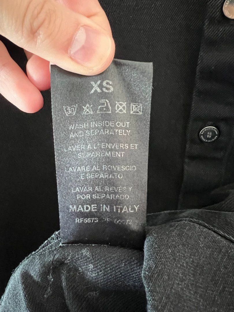 Raf Simons Raf Simons Cowboys make old washed leather brand tannins printed shirts and jackets Size US XS / EU 42 / 0 - 7 Thumbnail