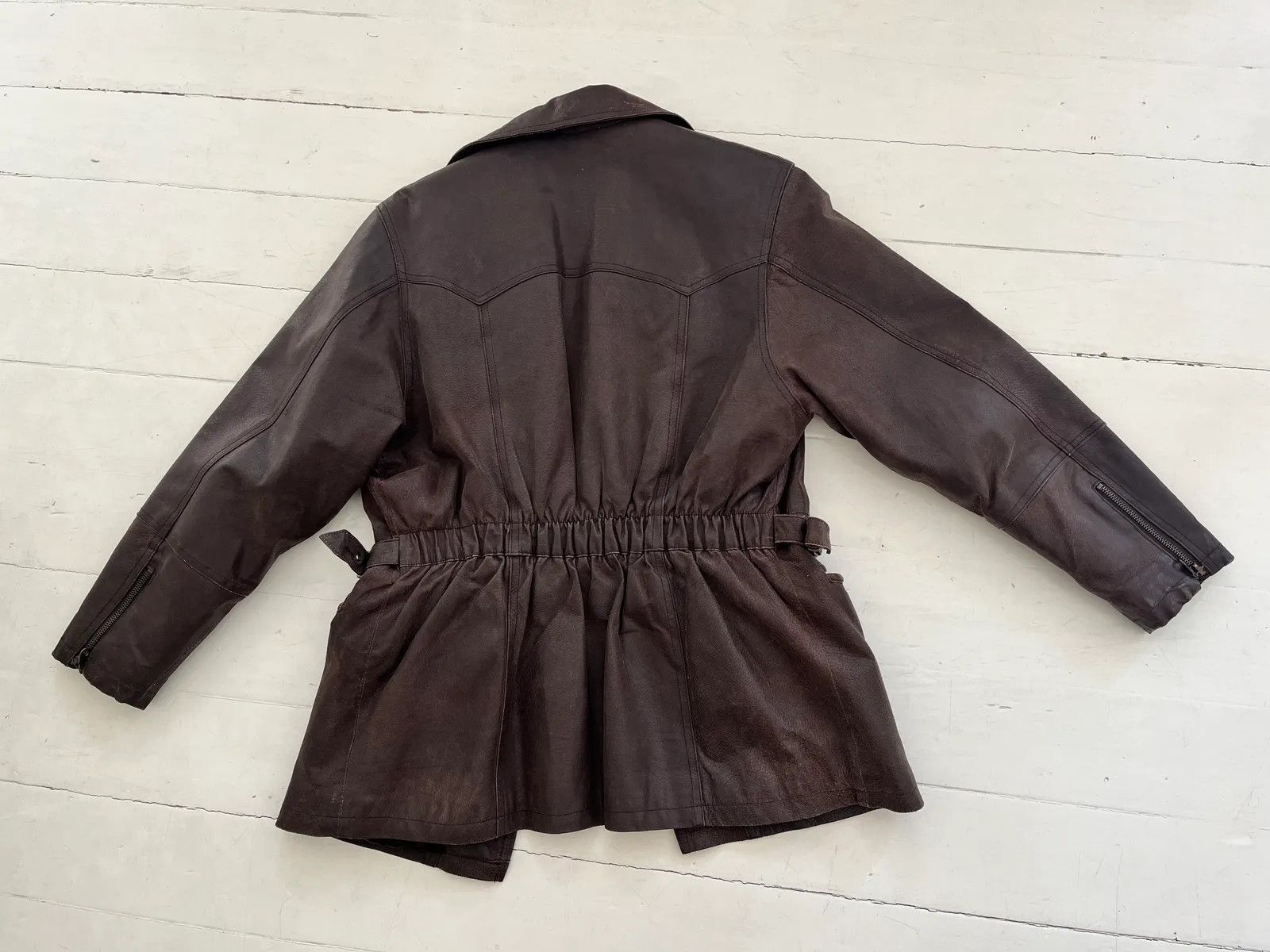 Leather Saki Leather Jacket Size S / US 4 / IT 40 - 2 Thumbnail