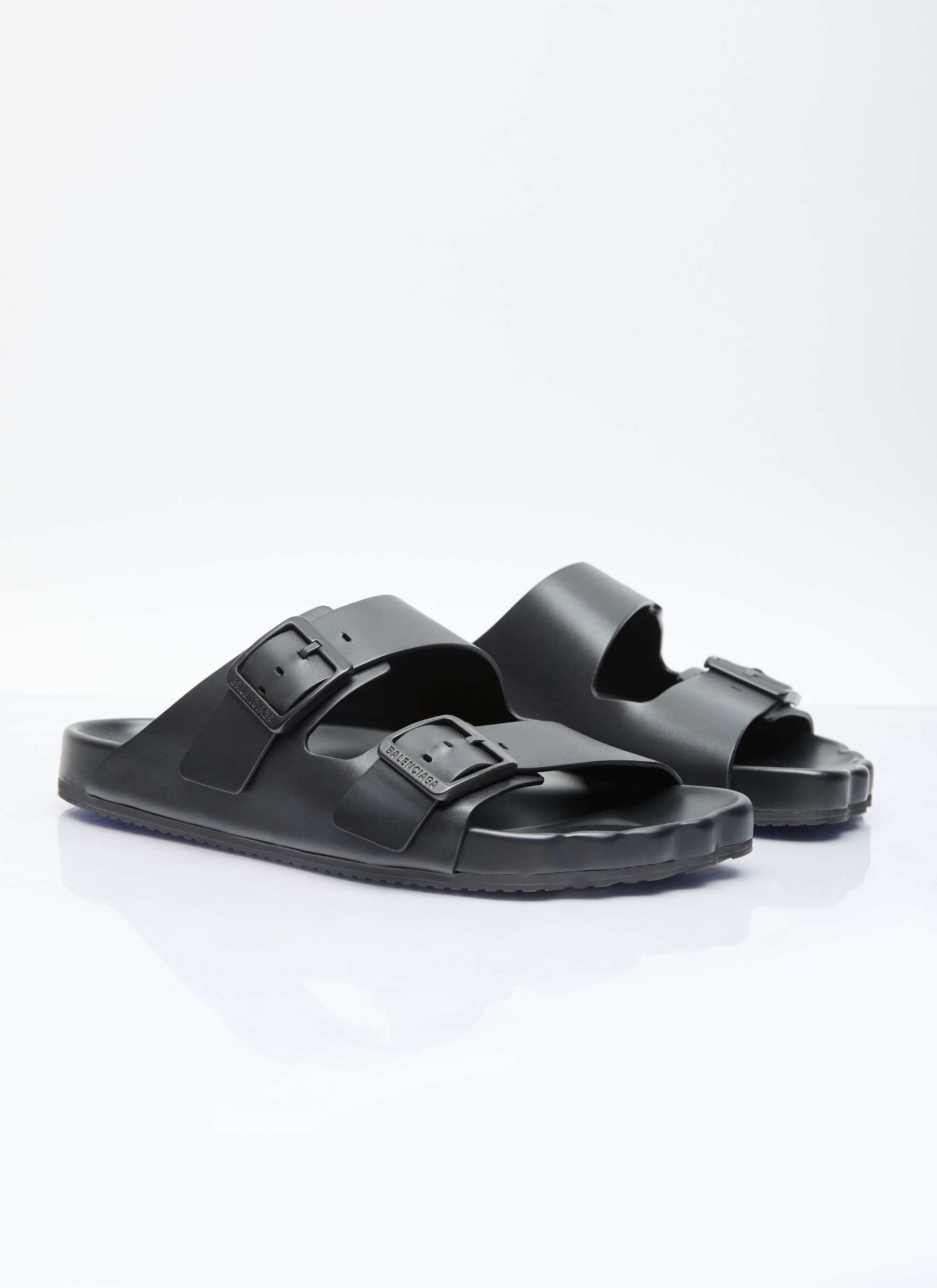 Balenciaga Leather Sunday Sandals Size US 10 / EU 43 - 2 Thumbnail