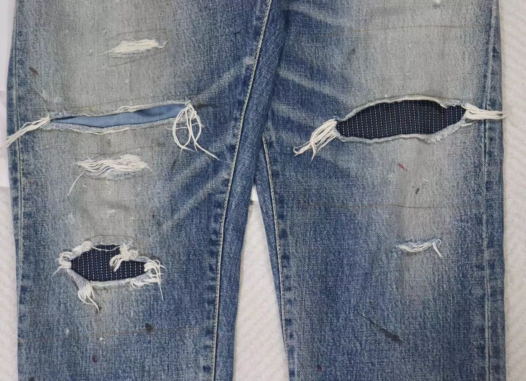 Visvim Spot Journeyman Pants Tacked Crash