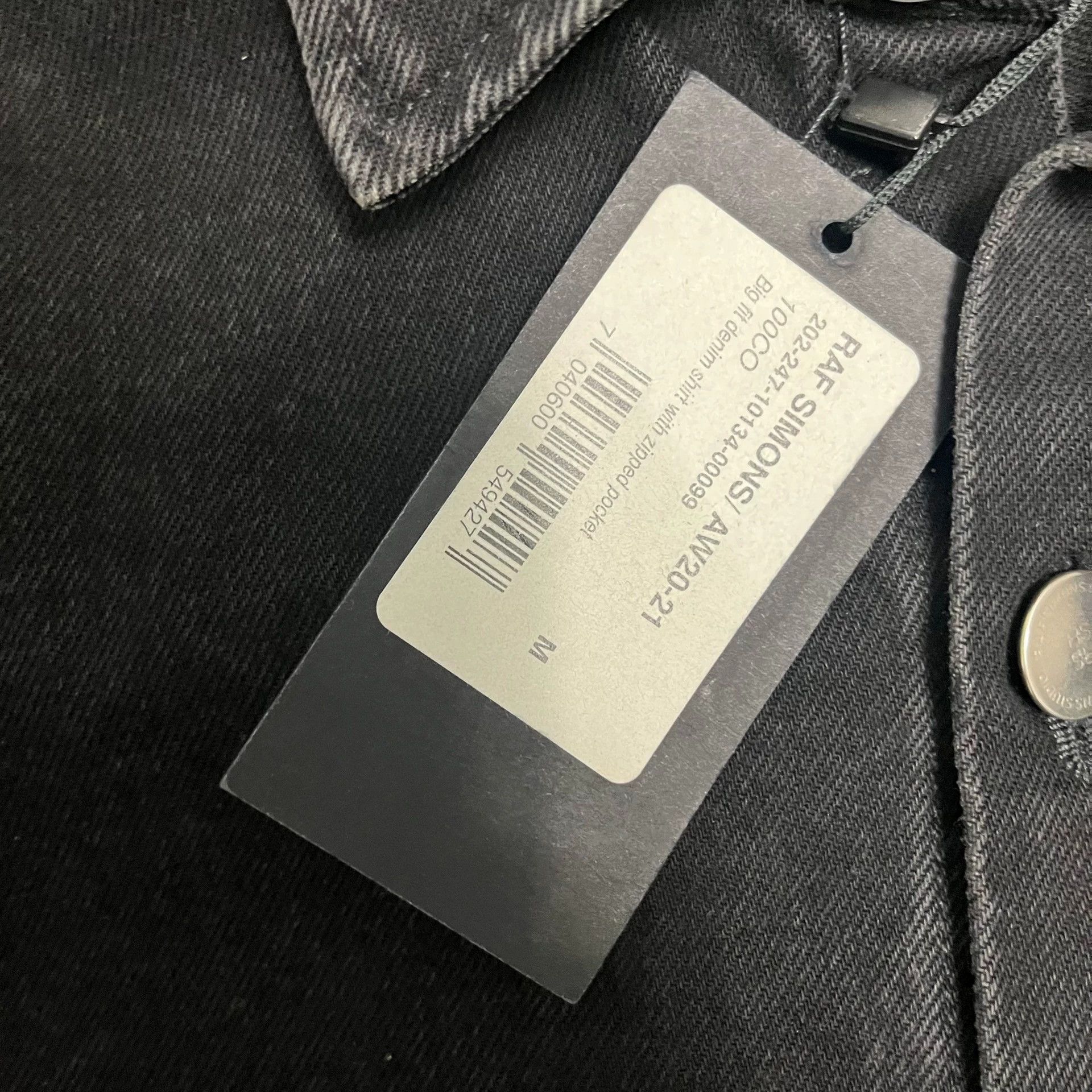 Raf Simons Raf Simons Zipper leather large profile wash jeans jacket Size US M / EU 48-50 / 2 - 4 Thumbnail