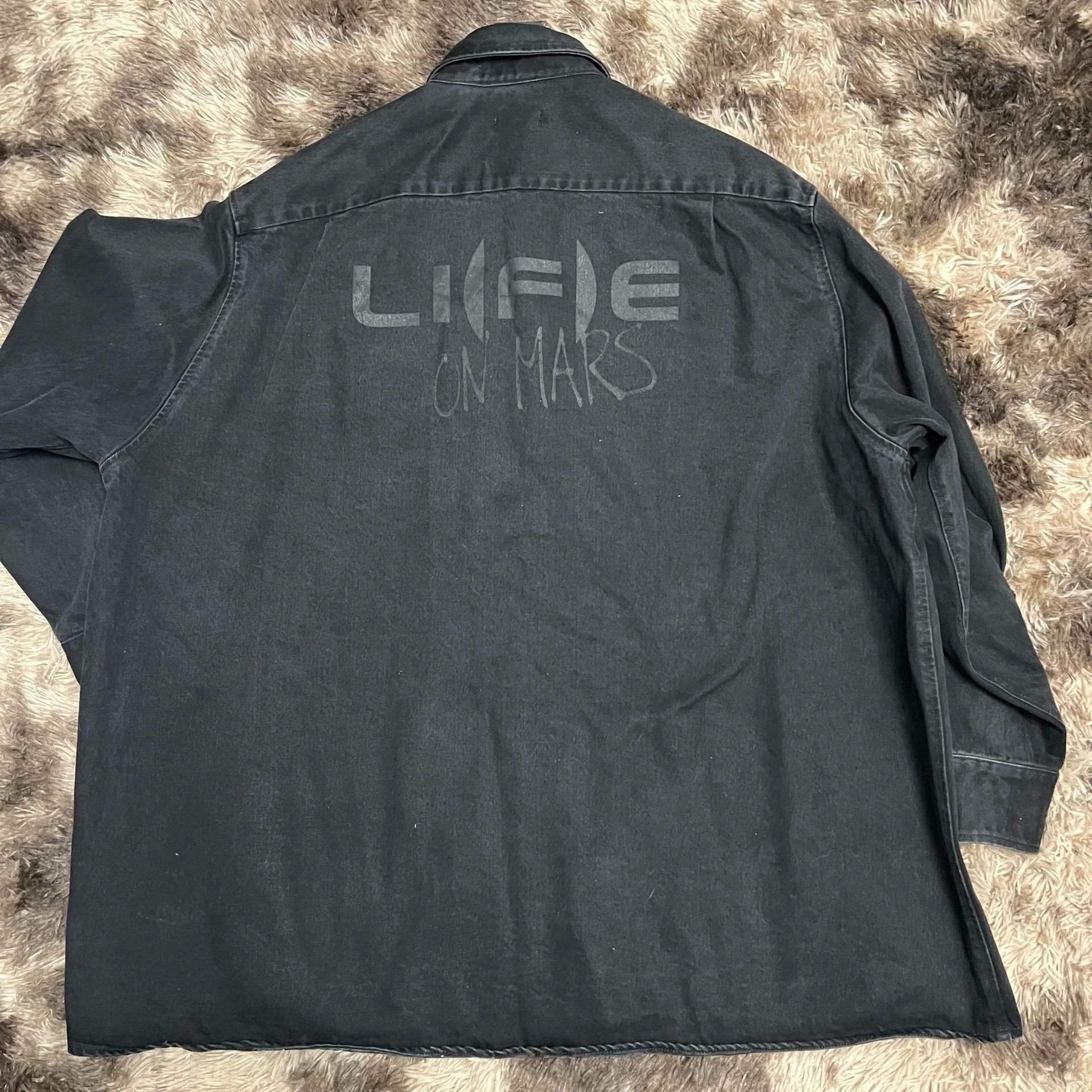 Raf Simons Raf Simons Zipper leather large profile wash jeans jacket Size US M / EU 48-50 / 2 - 8 Thumbnail