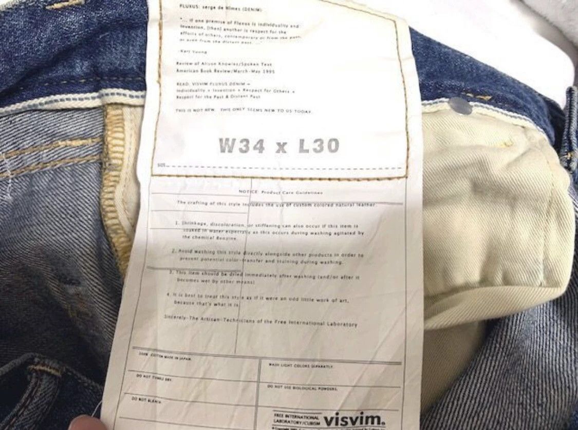 Visvim VISVIM SOCIAL SCULPTURE 04 D4.5 Size US 34 / EU 50 - 8 Thumbnail
