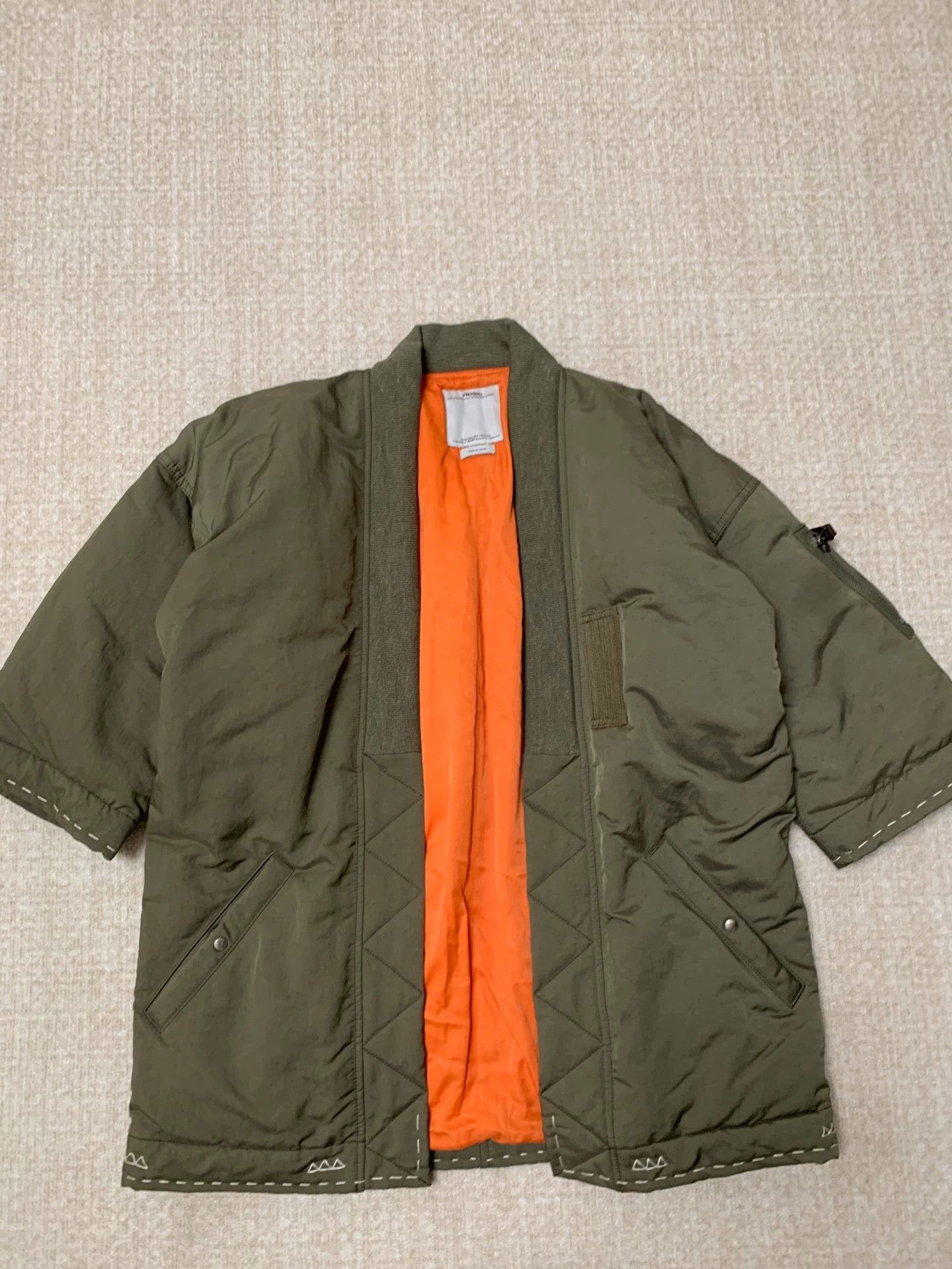 Visvim VISVIM SANJURO KIMONO DOWN muddy down robe Size US M / EU 48-50 / 2 - 2 Thumbnail