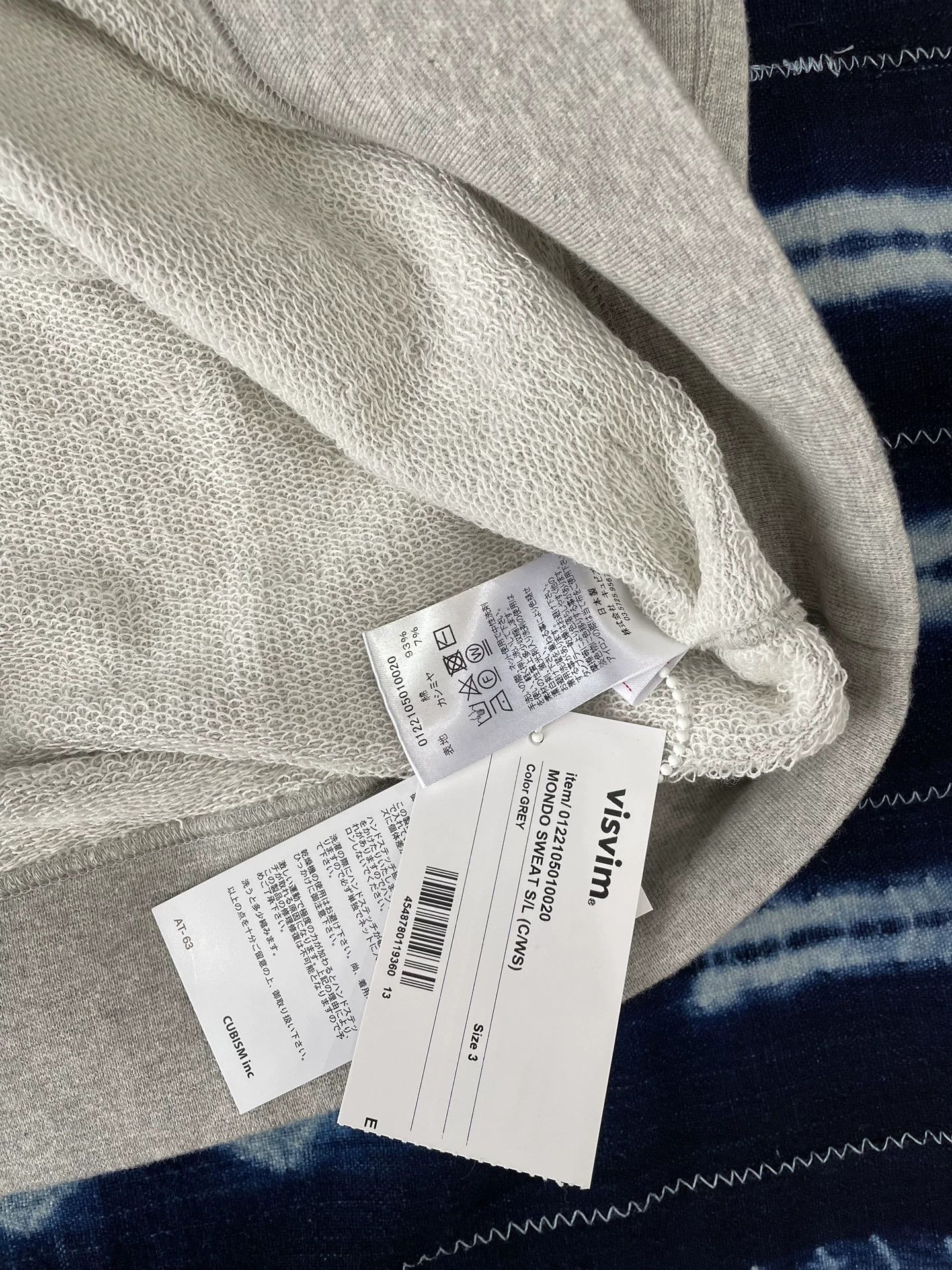 Visvim VISVIM 22SS MONDO SWEAT S/L (C/WS) Size US L / EU 52-54 / 3 - 4 Thumbnail