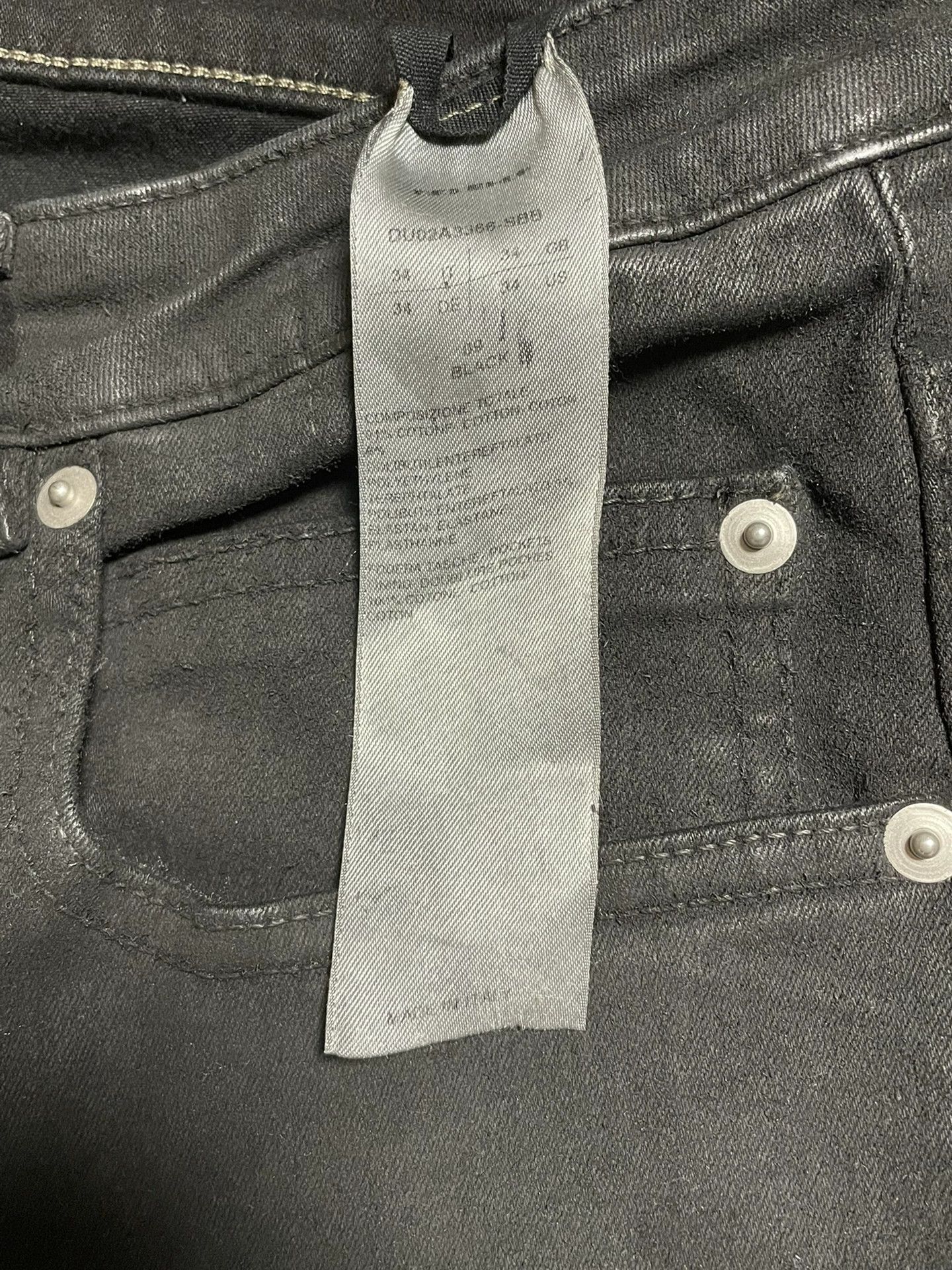 Rick Owens Rick Owens Wax pants Size US 33 - 6 Thumbnail