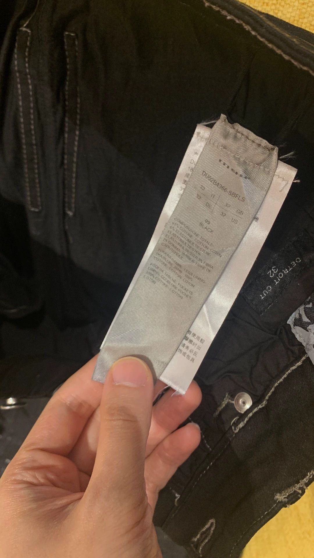 Rick Owens Rick Owens Imitation old damaged wax elastic jeans Size US 32 / EU 48 - 5 Thumbnail