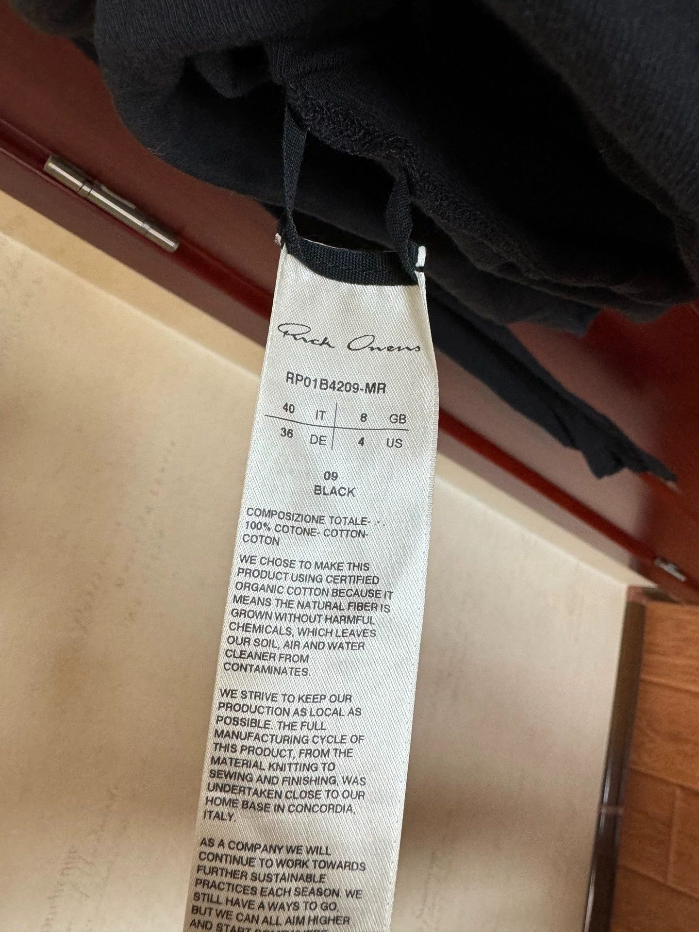 Rick Owens Rick Owens T-shirt Size US S / EU 44-46 / 1 - 3 Thumbnail