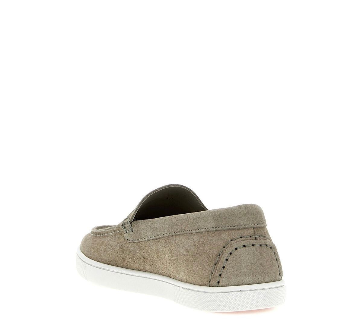 Christian Louboutin CHRISTIAN LOUBOUTIN VARSIBOAT SUEDE LOAFERS SIZE 41 Size ONE SIZE - 3 Thumbnail