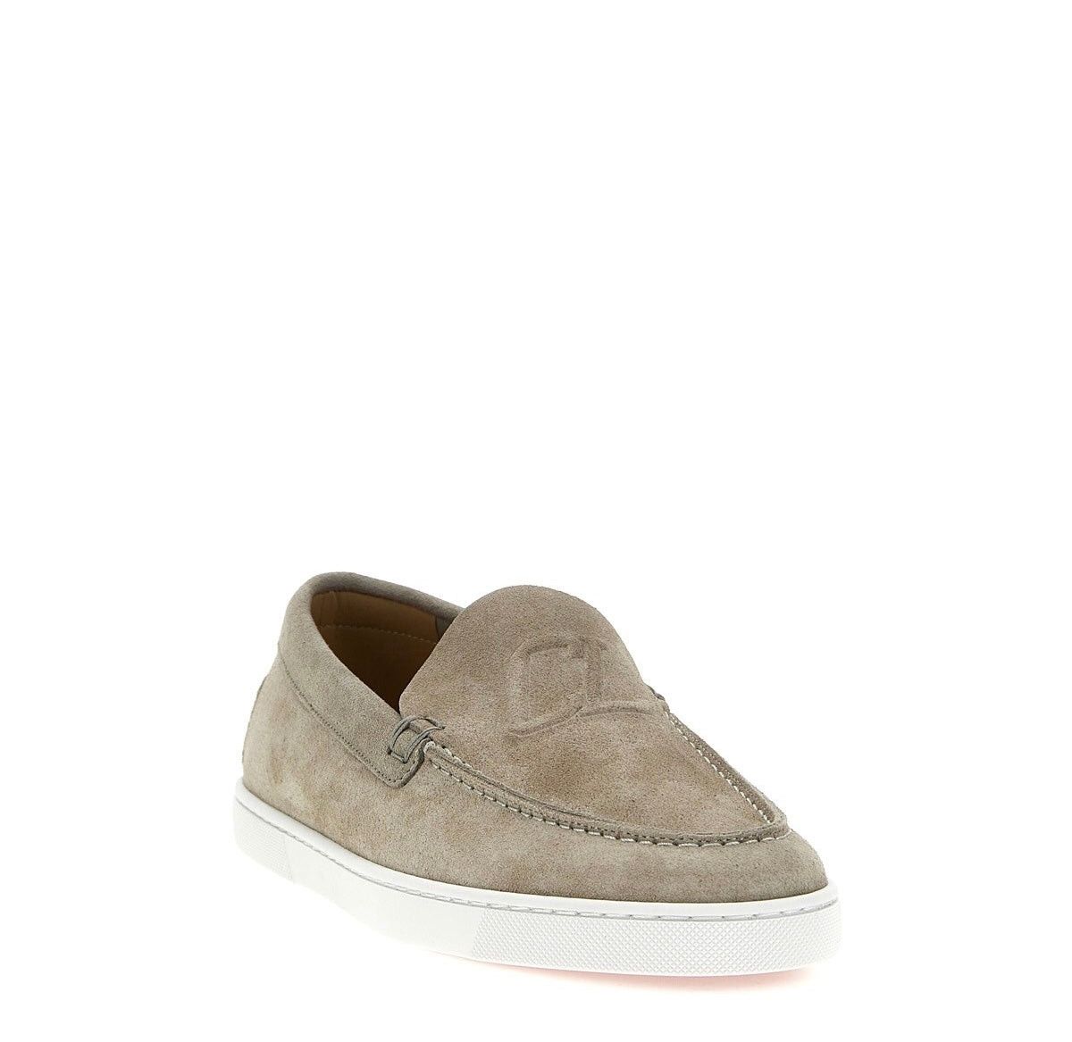 Christian Louboutin CHRISTIAN LOUBOUTIN VARSIBOAT SUEDE LOAFERS SIZE 41 Size ONE SIZE - 2 Thumbnail