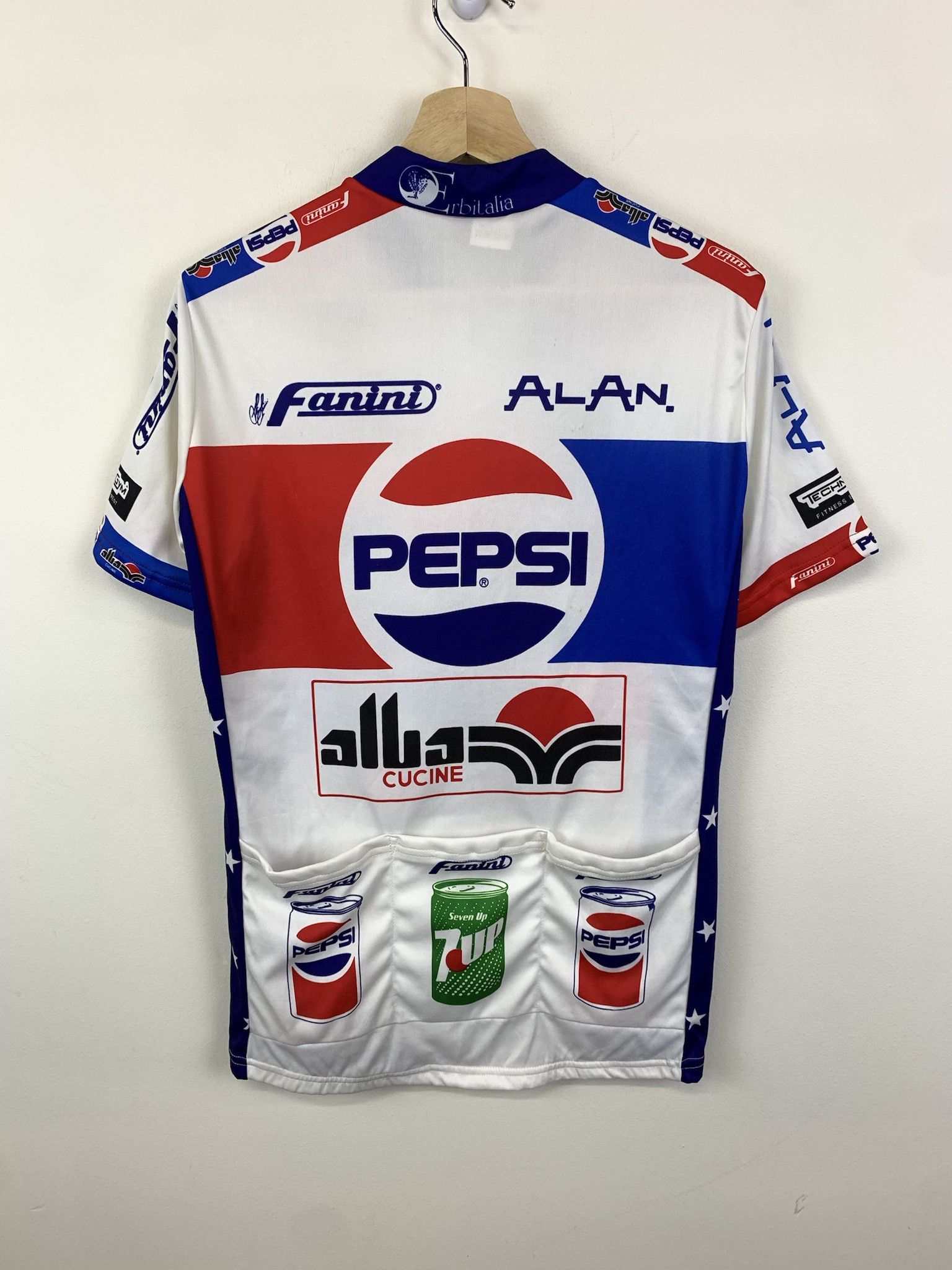 Harley Davidson Vintage Italian Shirt Pepsi Sponsors Quarterzip Tee Size M Size US M / EU 48-50 / 2 - 4 Thumbnail
